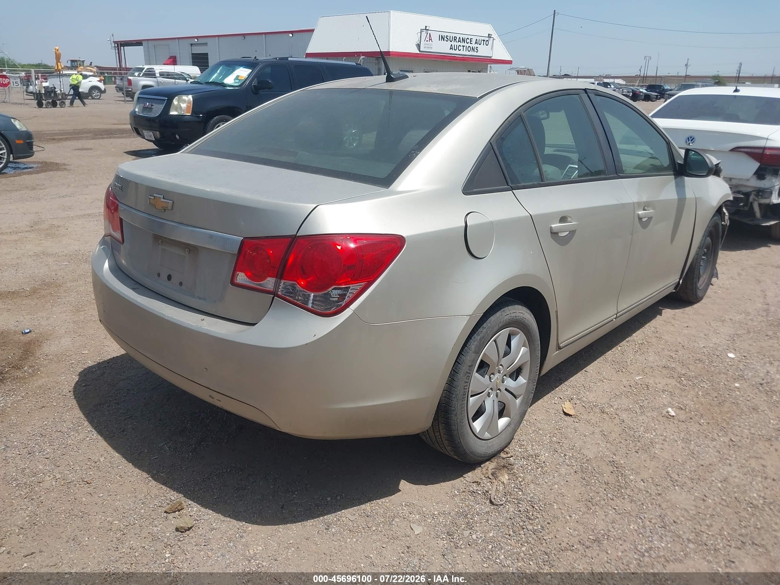 2013 Chevrolet Cruze Ls Auto Коричневый vin: 1G1PA5SH9D7169371