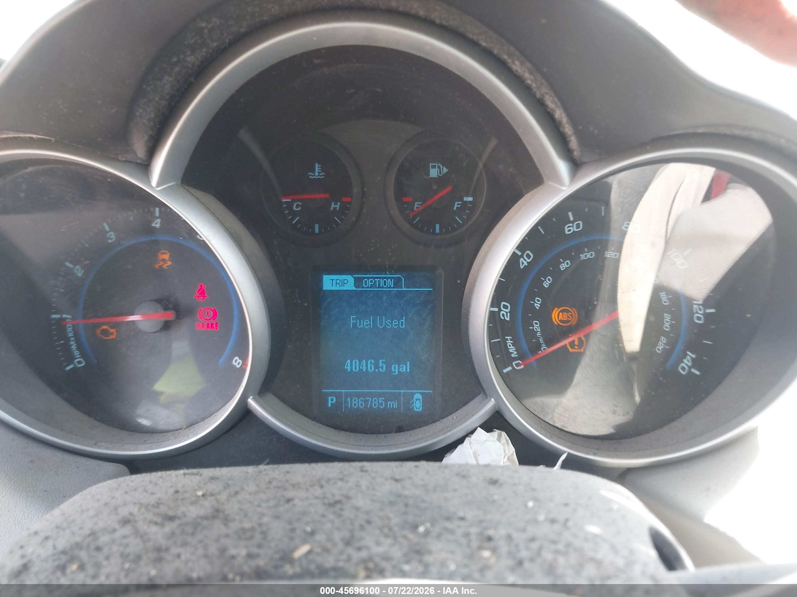 2013 Chevrolet Cruze Ls Auto Коричневый vin: 1G1PA5SH9D7169371