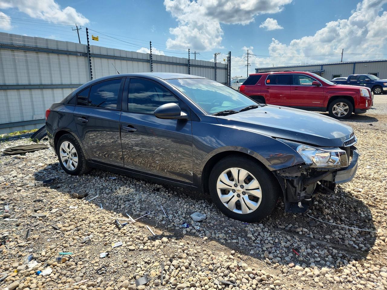 2013 Chevrolet Cruze Ls Gray vin: 1G1PA5SH9D7171993