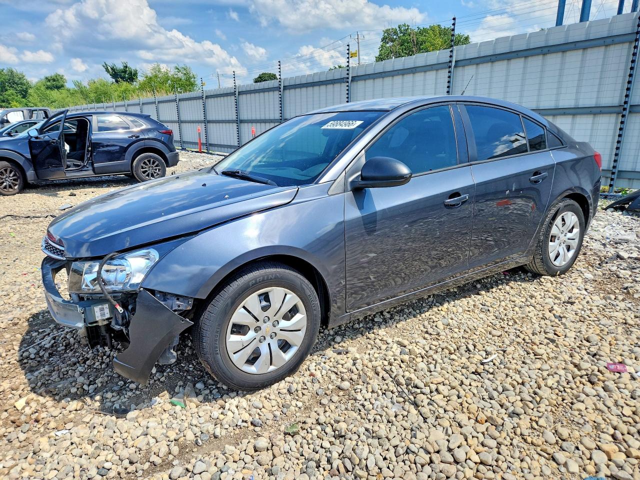 2013 Chevrolet Cruze Ls Gray vin: 1G1PA5SH9D7171993