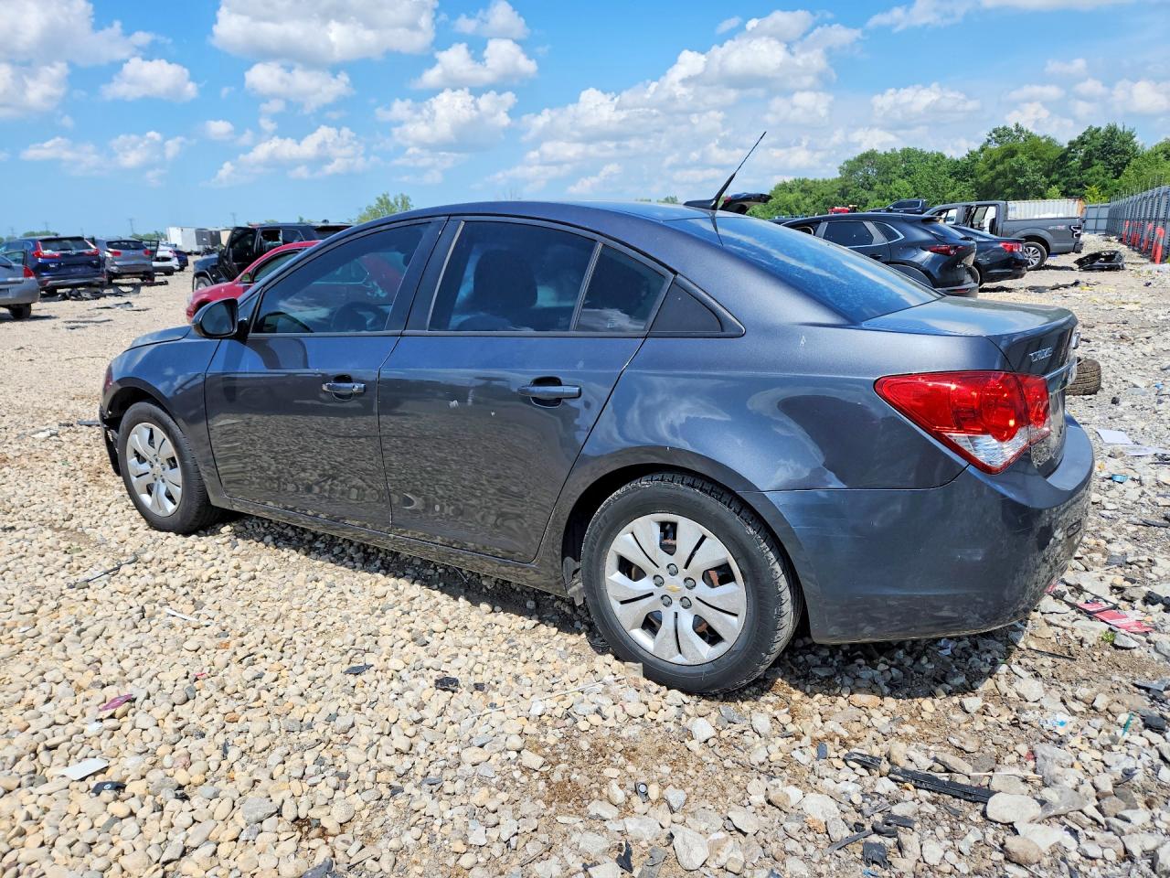 2013 Chevrolet Cruze Ls Gray vin: 1G1PA5SH9D7171993