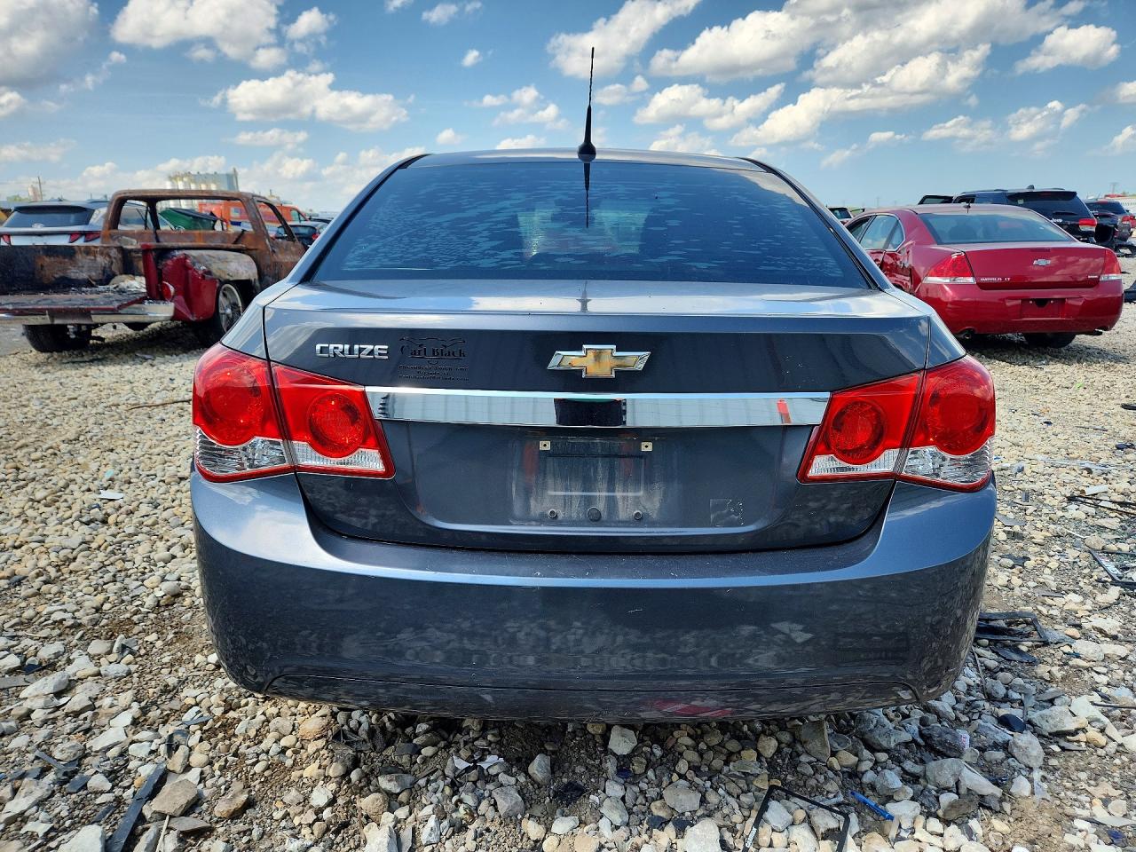 2013 Chevrolet Cruze Ls Gray vin: 1G1PA5SH9D7171993