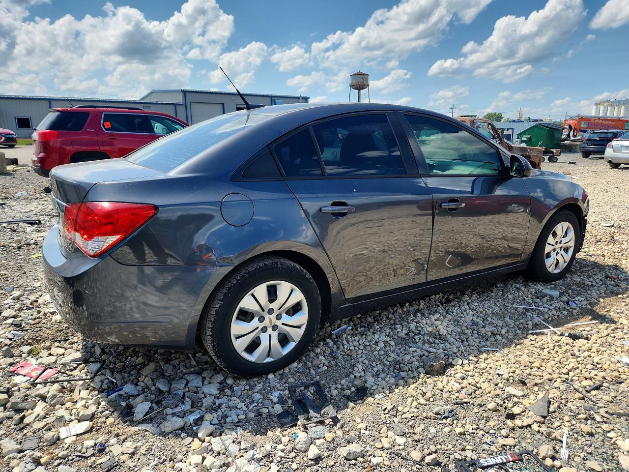 2013 Chevrolet Cruze Ls Gray vin: 1G1PA5SH9D7171993