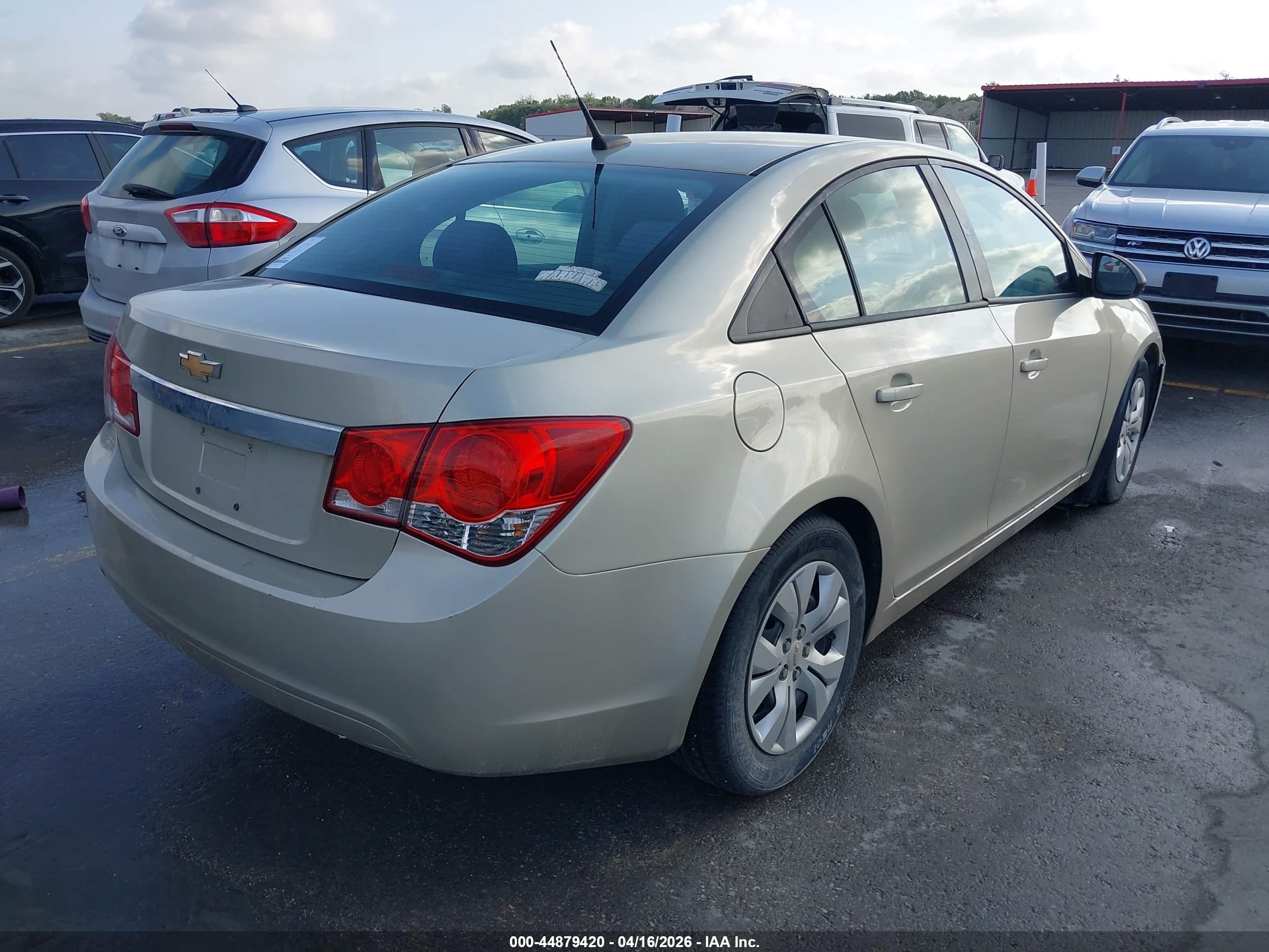 2013 Chevrolet Cruze Ls Auto Brown vin: 1G1PA5SH9D7230122