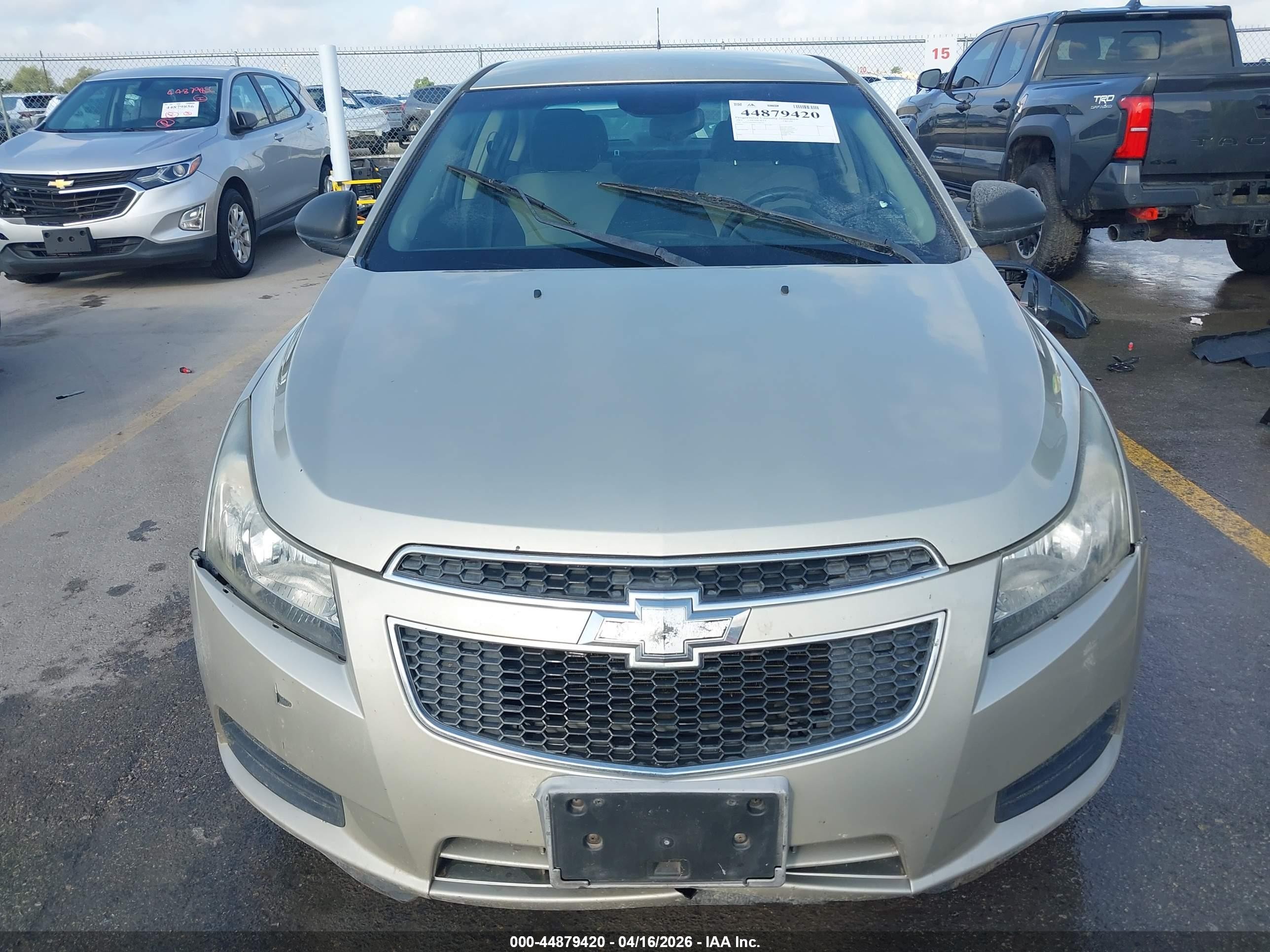 2013 Chevrolet Cruze Ls Auto Brown vin: 1G1PA5SH9D7230122