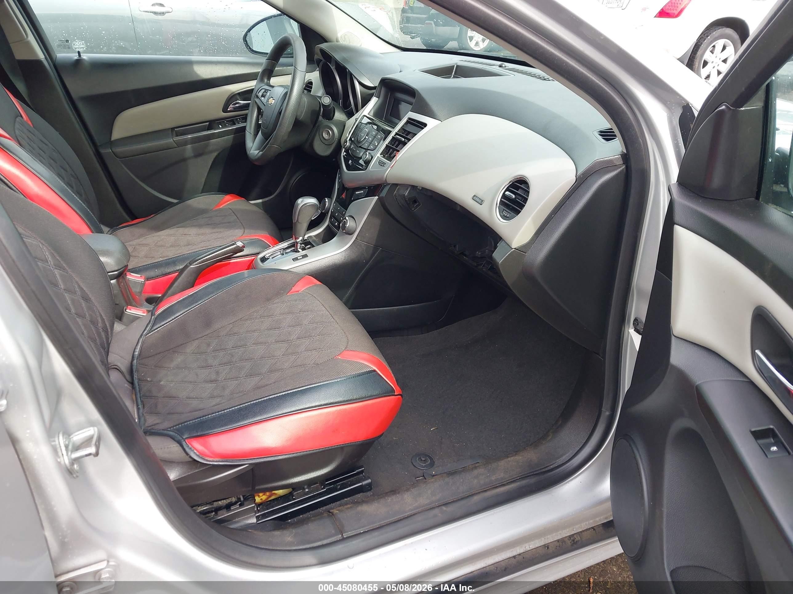 2013 Chevrolet Cruze Ls Auto Silver vin: 1G1PA5SH9D7245848