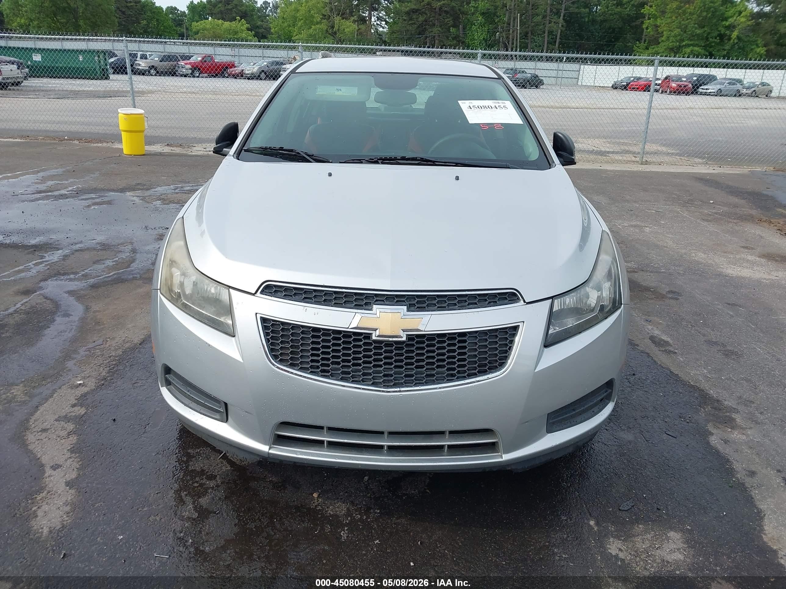2013 Chevrolet Cruze Ls Auto Silver vin: 1G1PA5SH9D7245848
