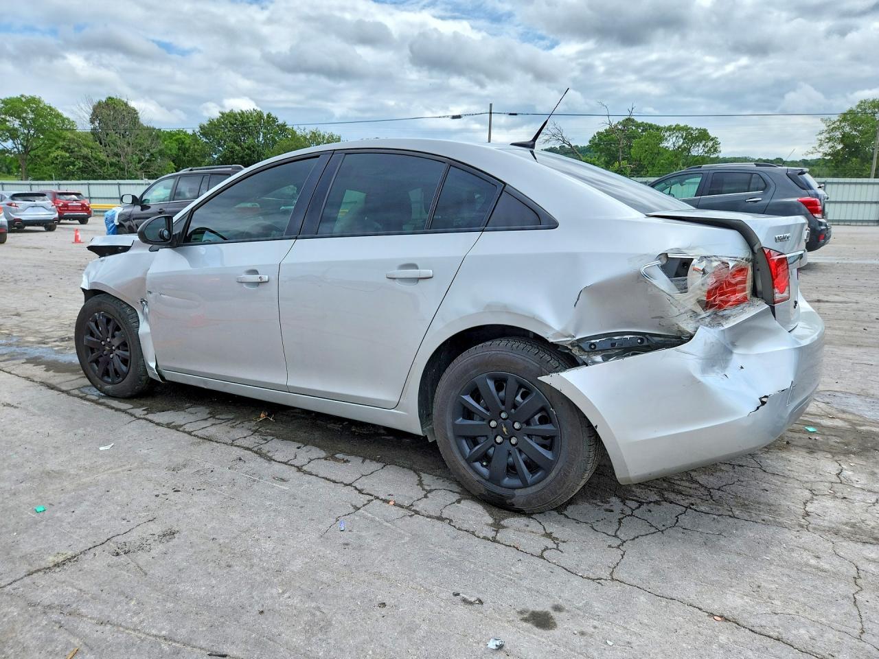 2013 Chevrolet Cruze Ls Silver vin: 1G1PA5SH9D7255960
