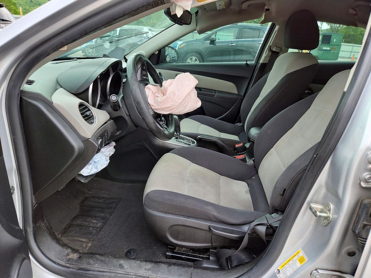2013 Chevrolet Cruze Ls Silver vin: 1G1PA5SH9D7255960