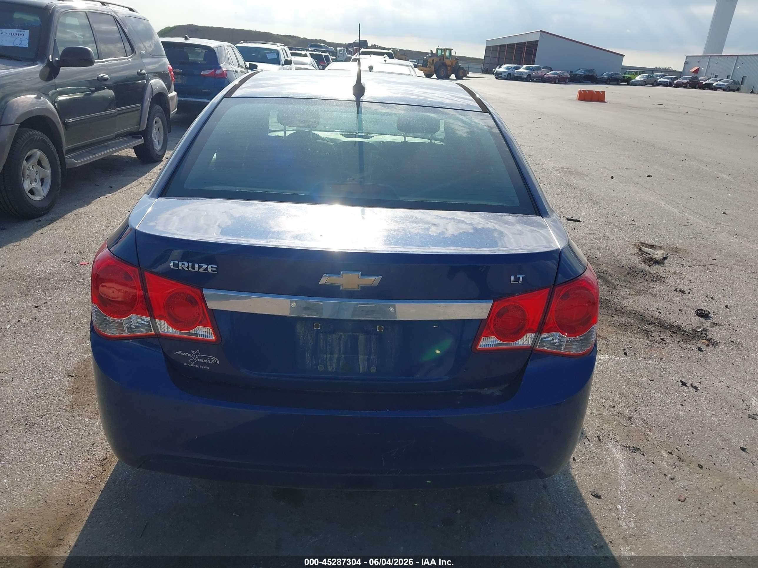 2013 Chevrolet Cruze Ls Auto Blue vin: 1G1PA5SH9D7261919