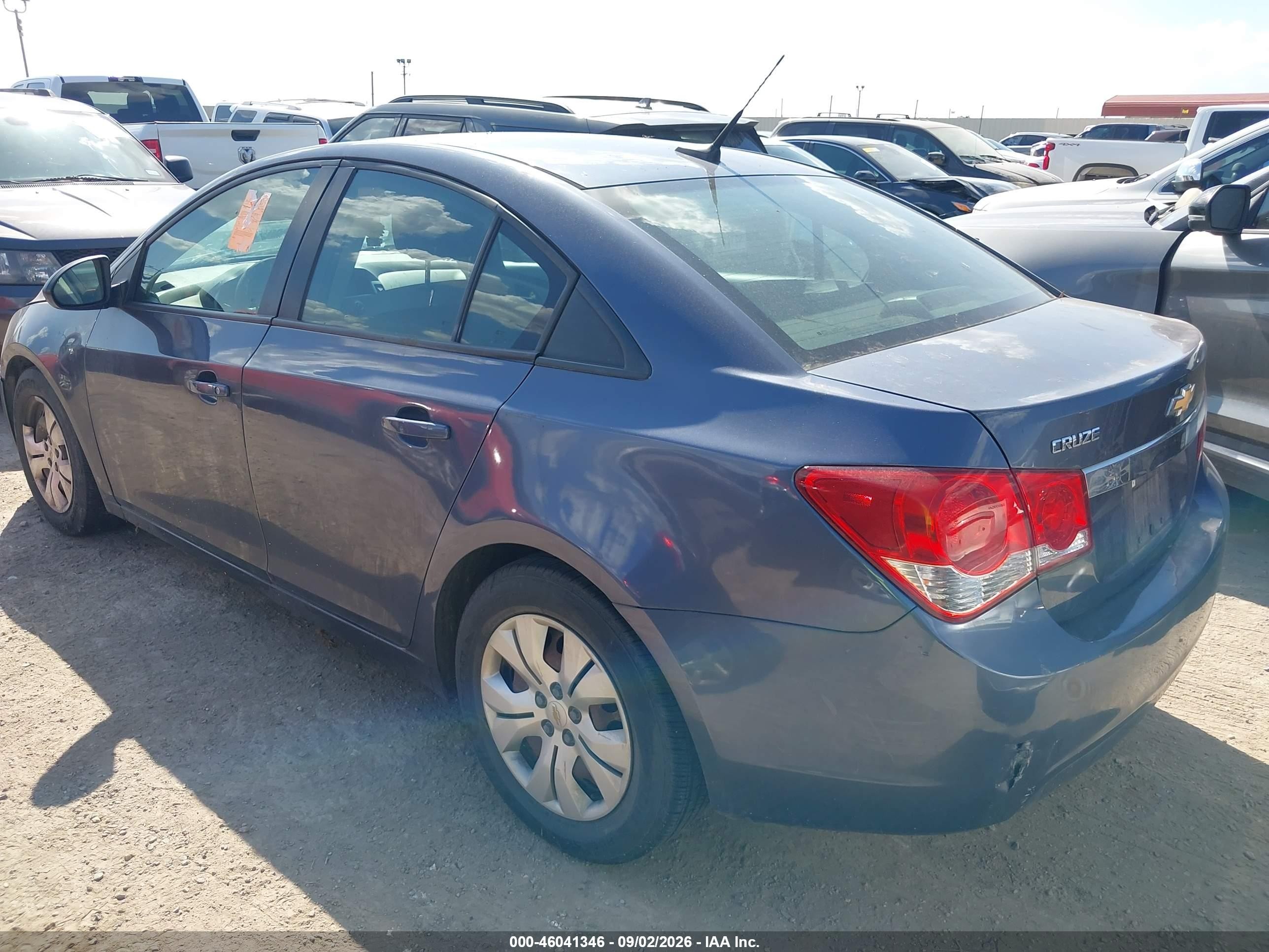 2013 Chevrolet Cruze Ls Auto Синий vin: 1G1PA5SH9D7269664