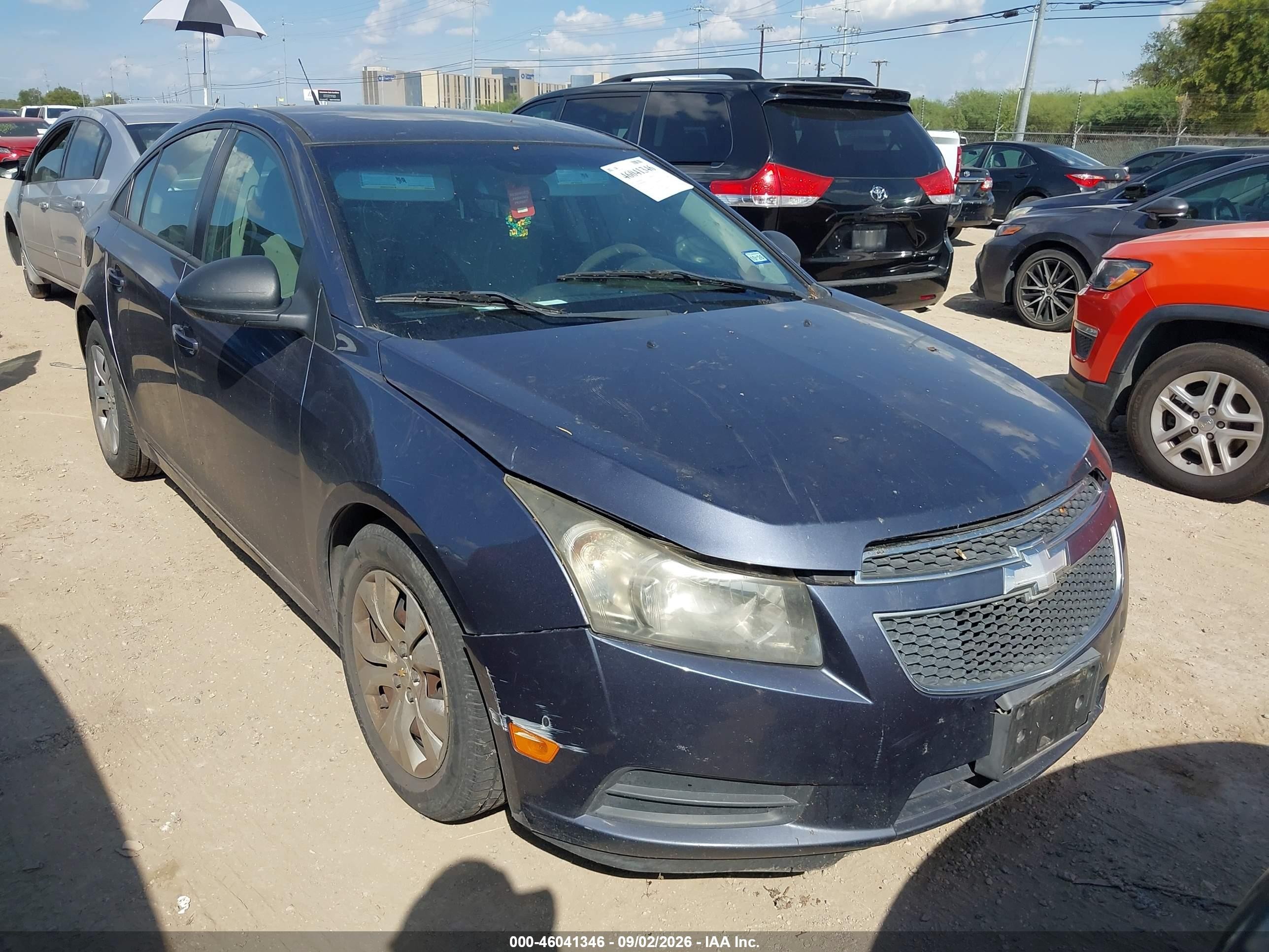2013 Chevrolet Cruze Ls Auto Синий vin: 1G1PA5SH9D7269664