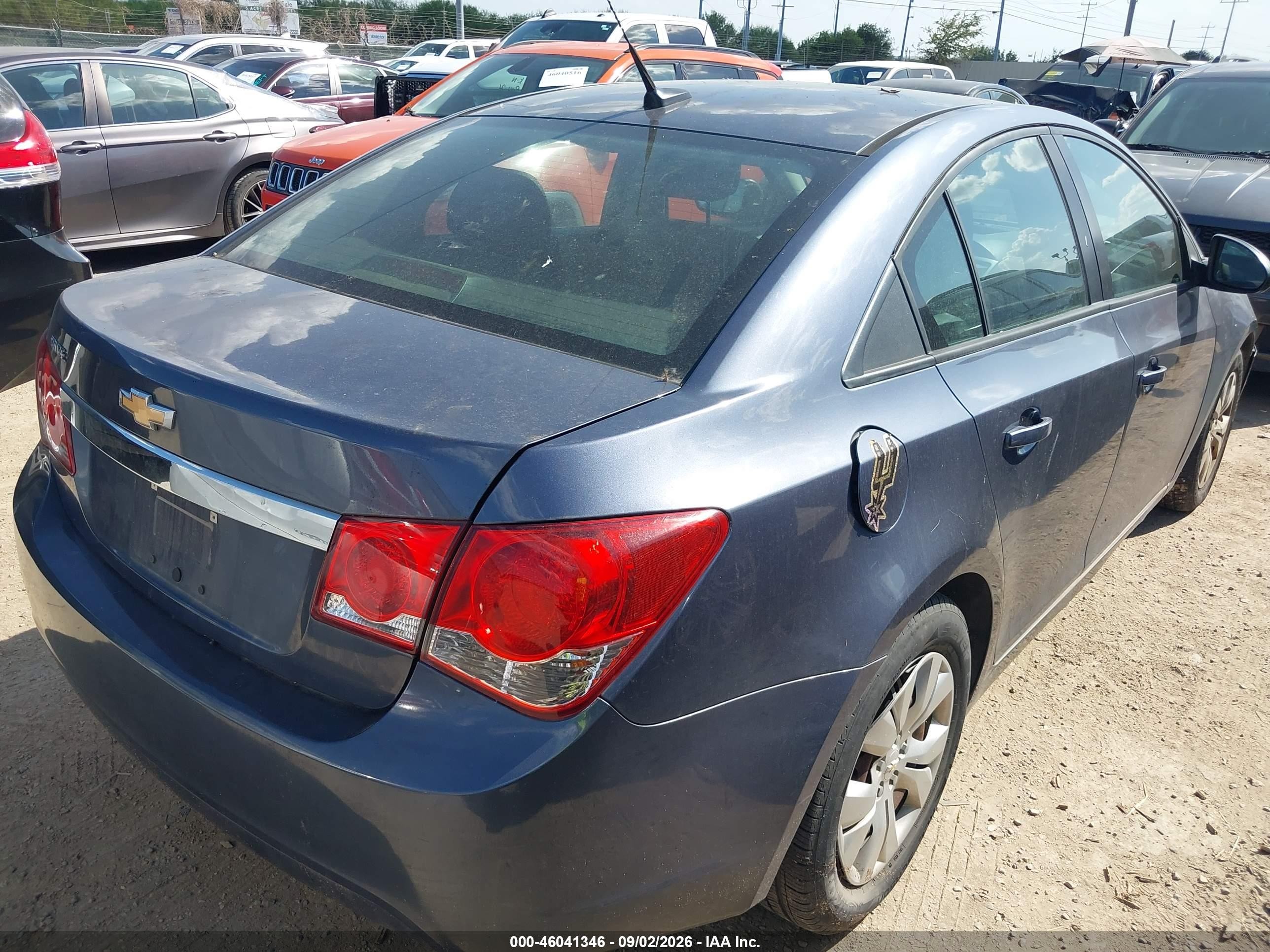 2013 Chevrolet Cruze Ls Auto Синий vin: 1G1PA5SH9D7269664
