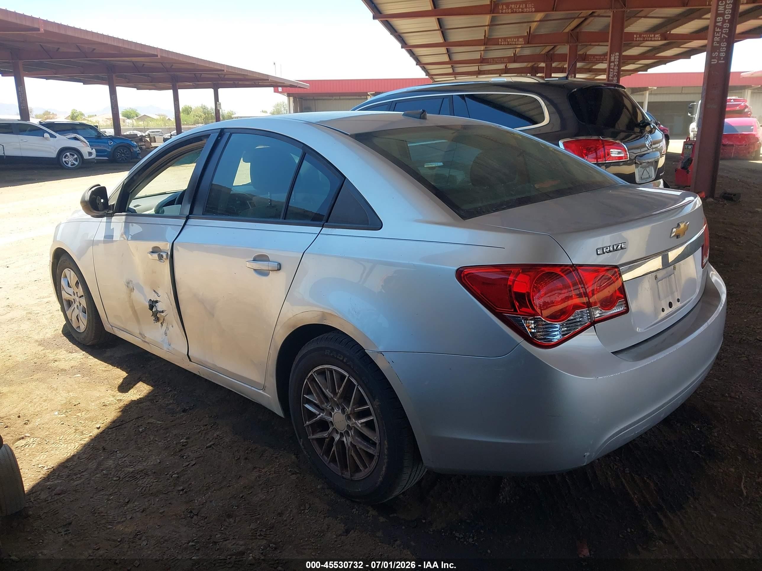 2013 Chevrolet Cruze Ls Auto Silver vin: 1G1PA5SH9D7290191