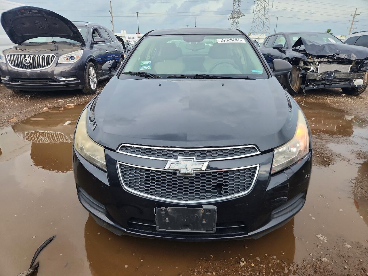 2013 Chevrolet Cruze Ls Black vin: 1G1PA5SH9D7319950