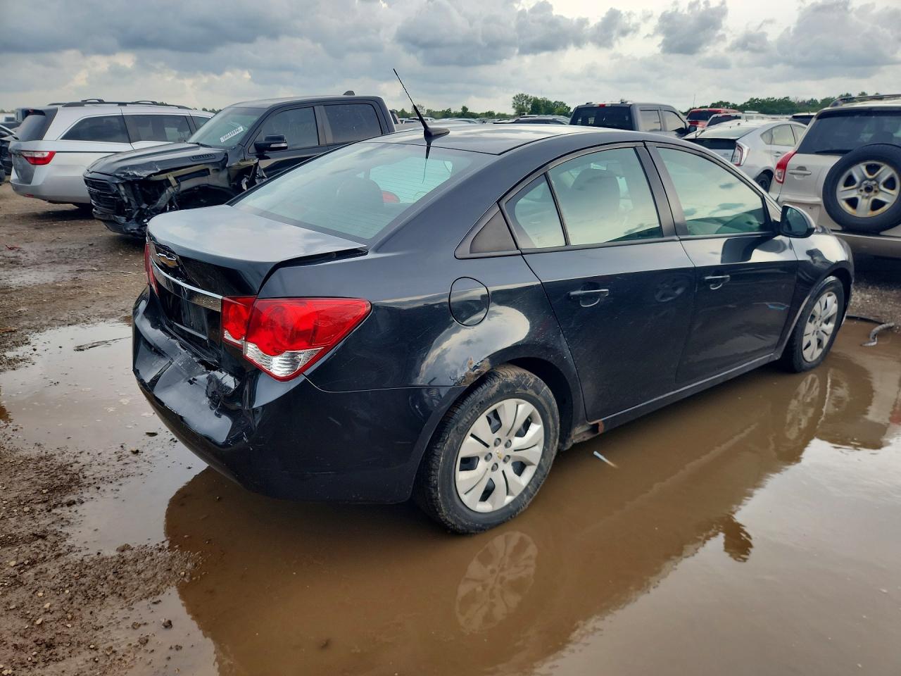 2013 Chevrolet Cruze Ls Black vin: 1G1PA5SH9D7319950
