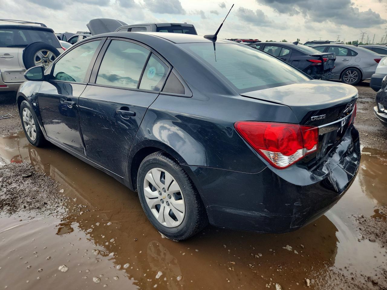 2013 Chevrolet Cruze Ls Black vin: 1G1PA5SH9D7319950