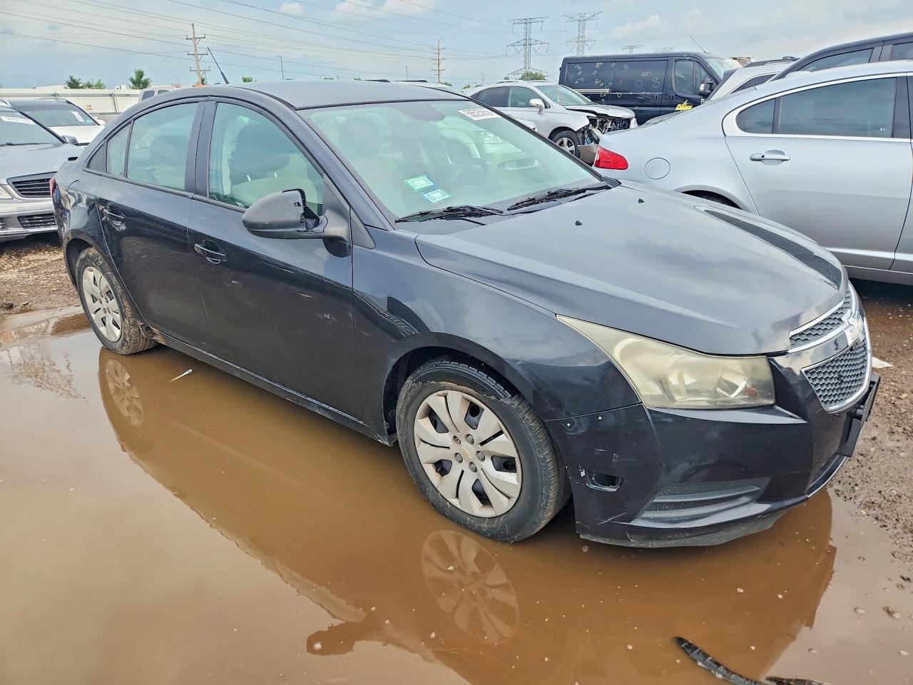 2013 Chevrolet Cruze Ls Black vin: 1G1PA5SH9D7319950