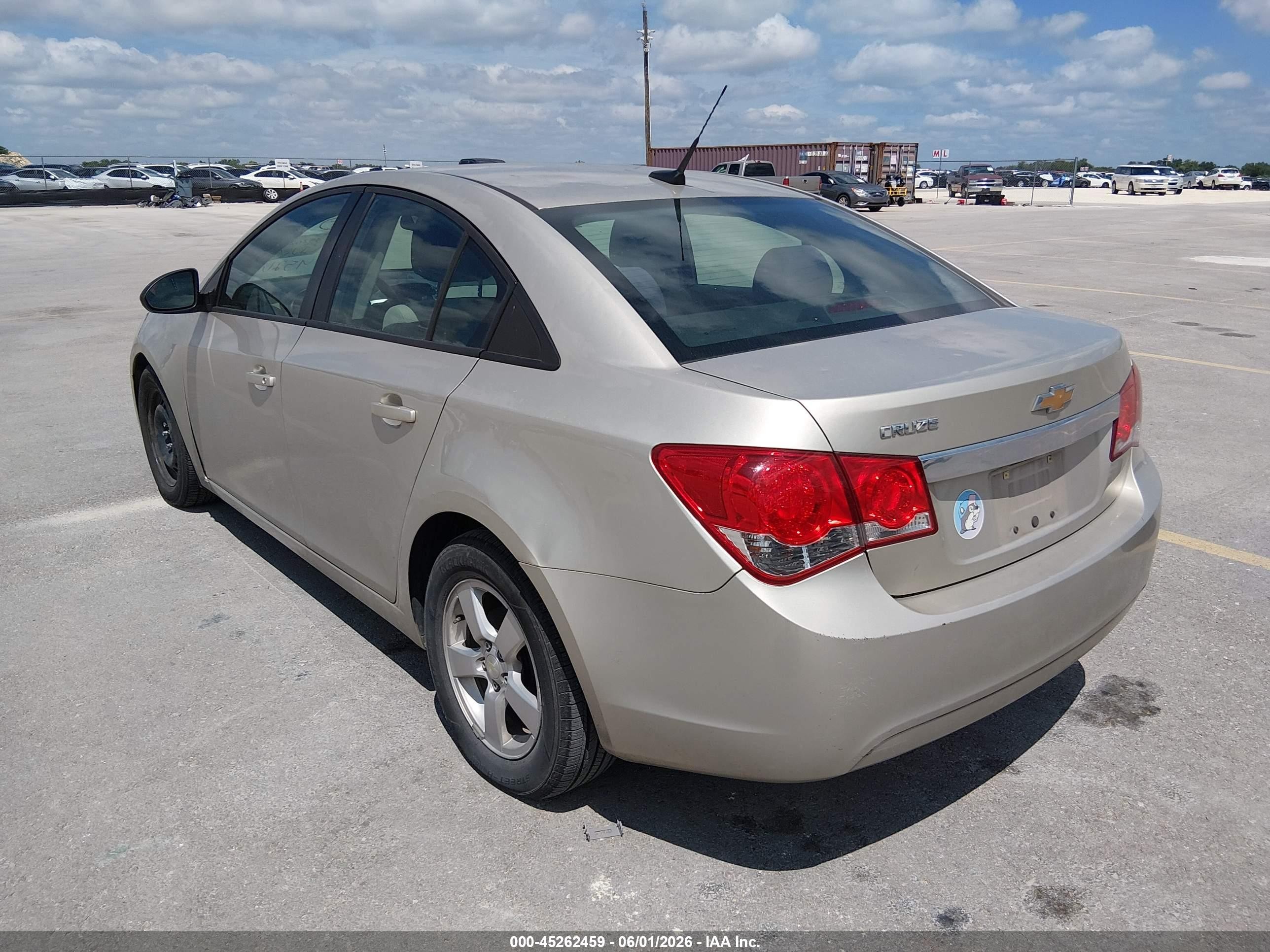 2014 Chevrolet Cruze Ls Auto Tan vin: 1G1PA5SH9E7229943