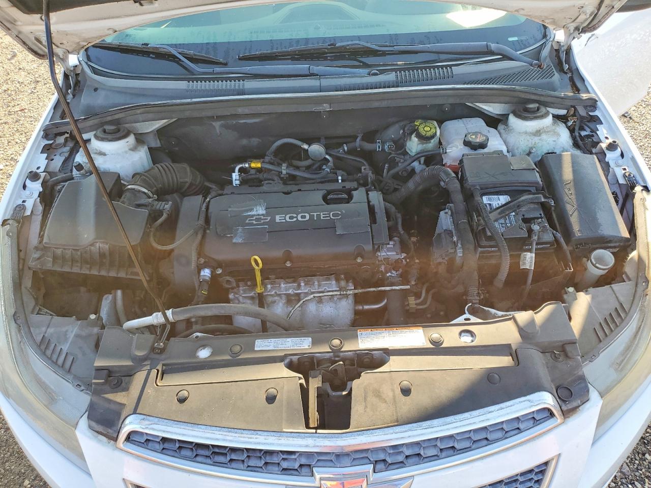 2014 Chevrolet Cruze Ls White vin: 1G1PA5SH9E7269990