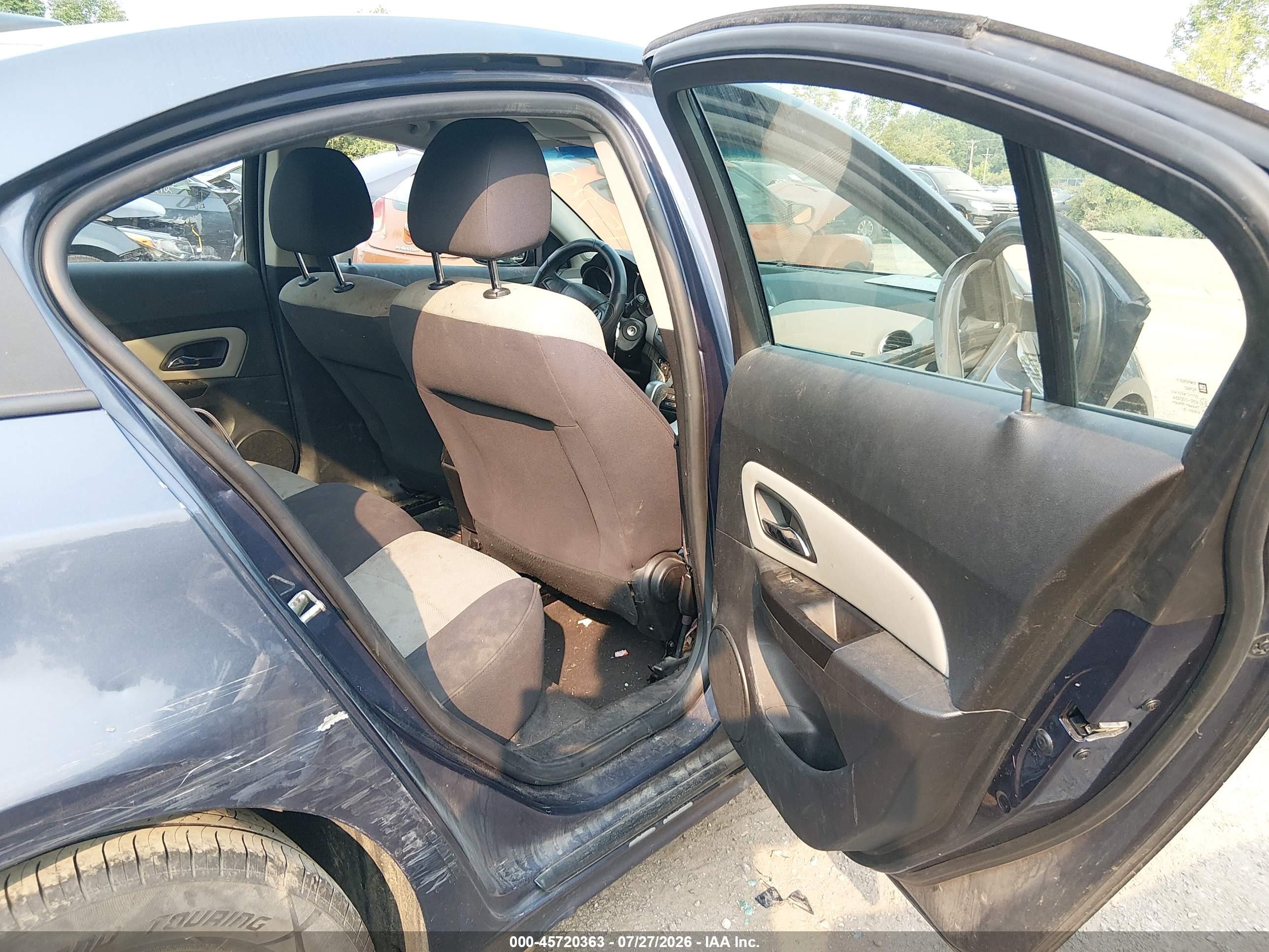 2014 Chevrolet Cruze Ls Auto Синий vin: 1G1PA5SH9E7272825