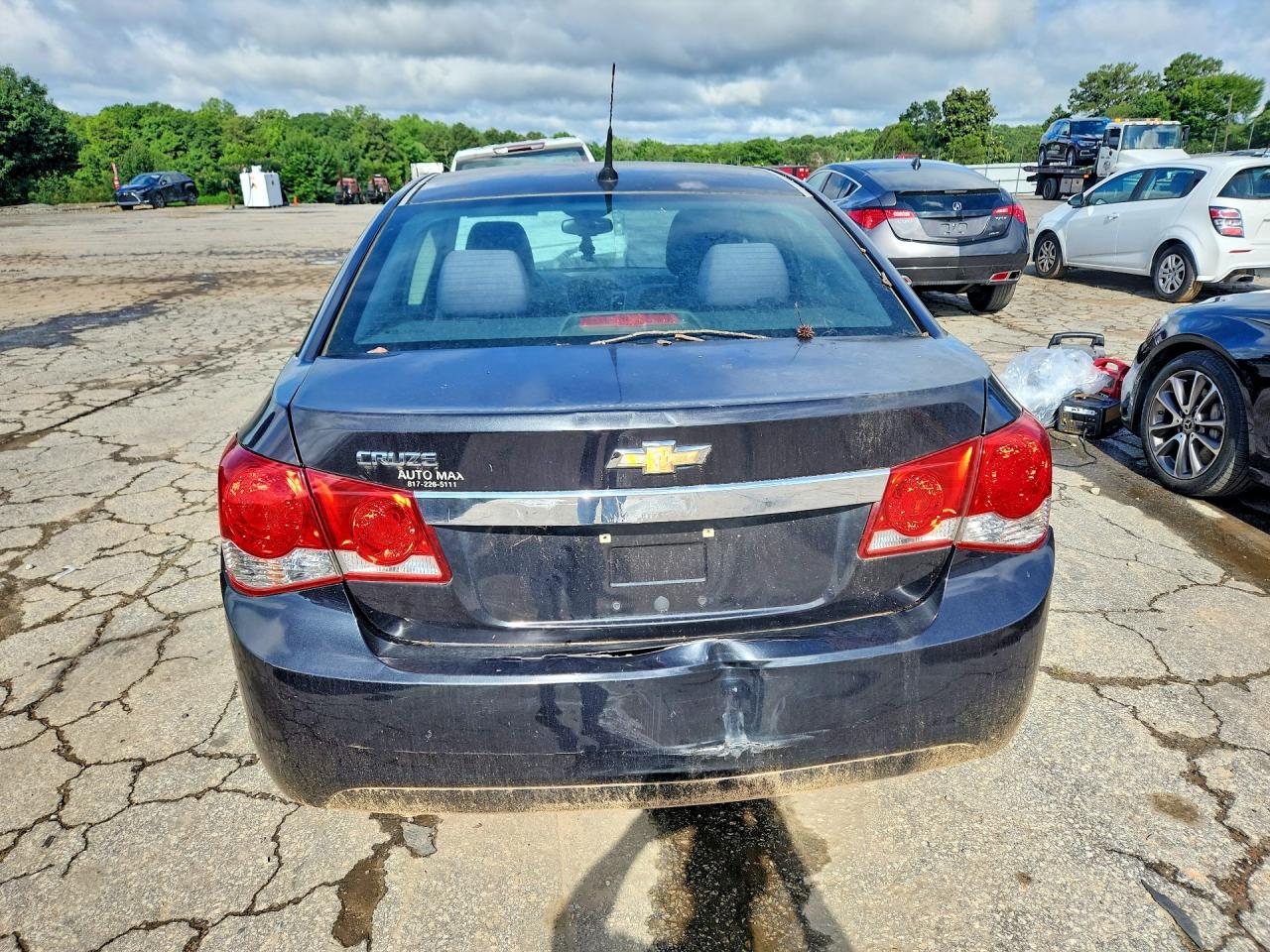 2014 Chevrolet Cruze Ls Black vin: 1G1PA5SH9E7276423