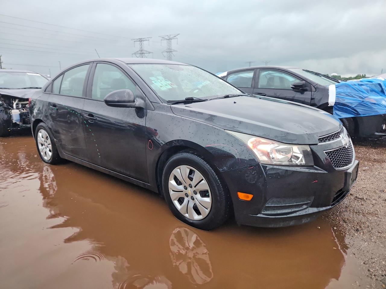 2014 Chevrolet Cruze Ls Black vin: 1G1PA5SH9E7411450
