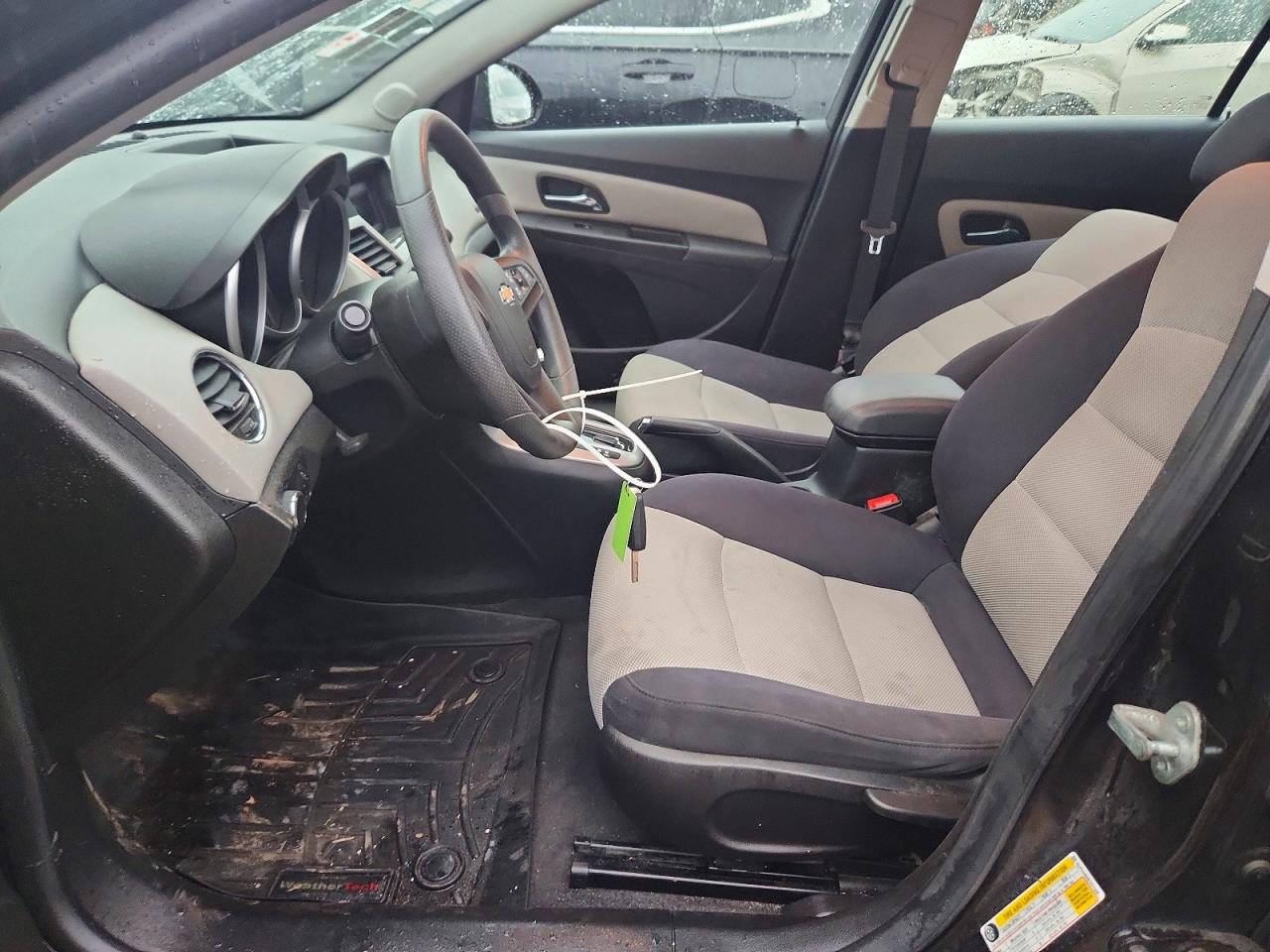 2014 Chevrolet Cruze Ls Black vin: 1G1PA5SH9E7411450