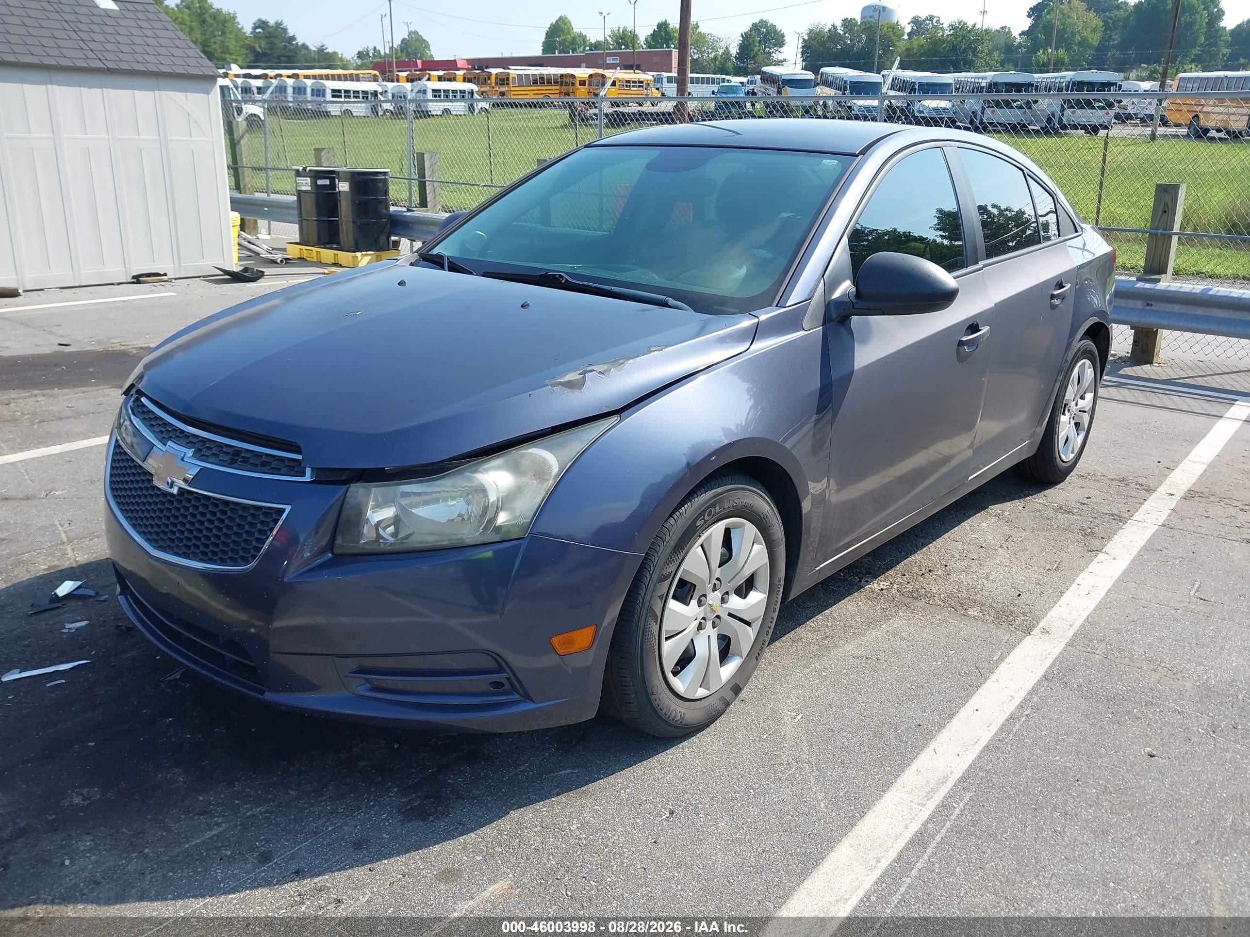 2014 Chevrolet Cruze Ls Auto Черный vin: 1G1PA5SH9E7420004