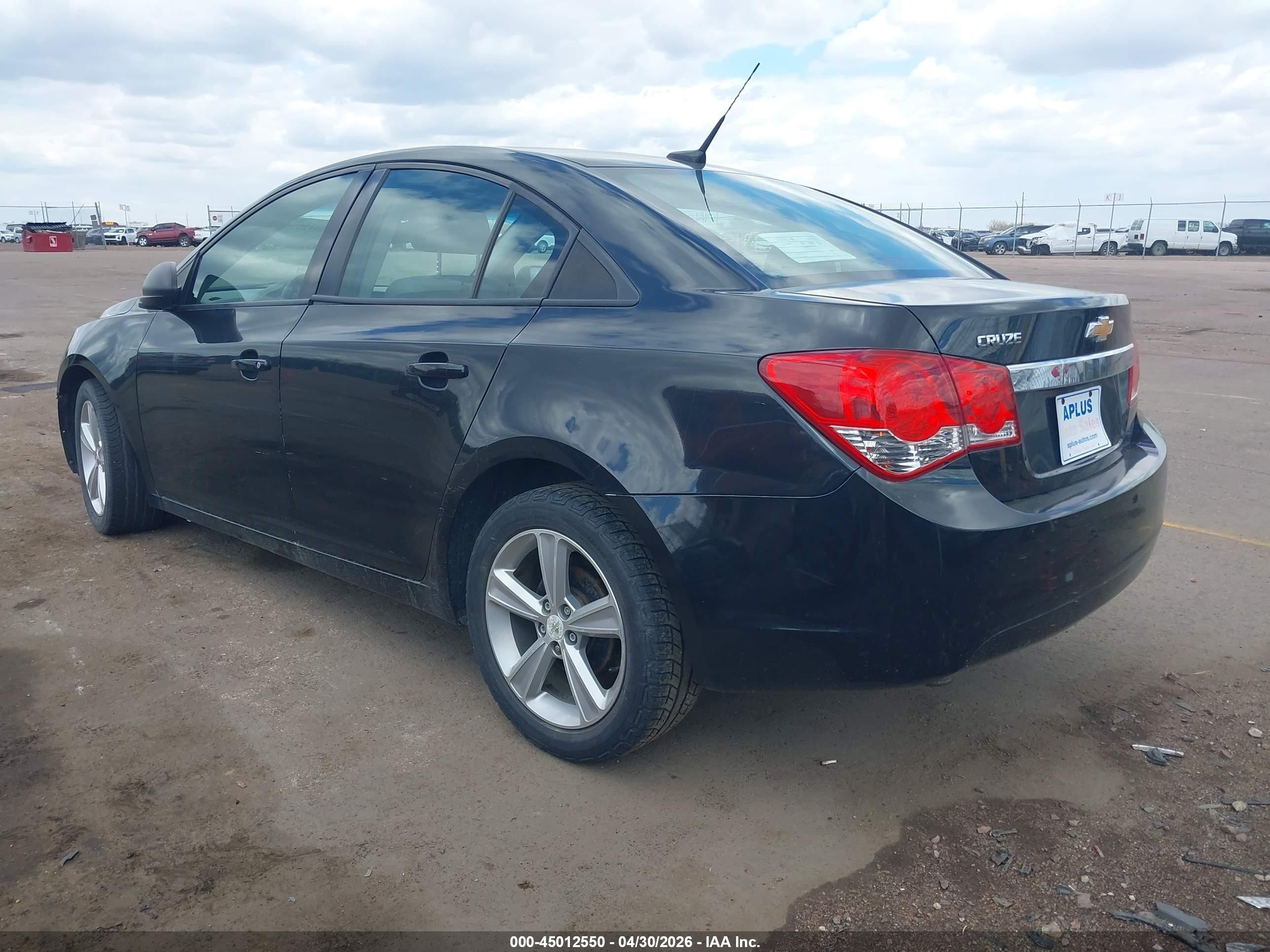 2014 Chevrolet Cruze Ls Auto Black vin: 1G1PA5SH9E7455125