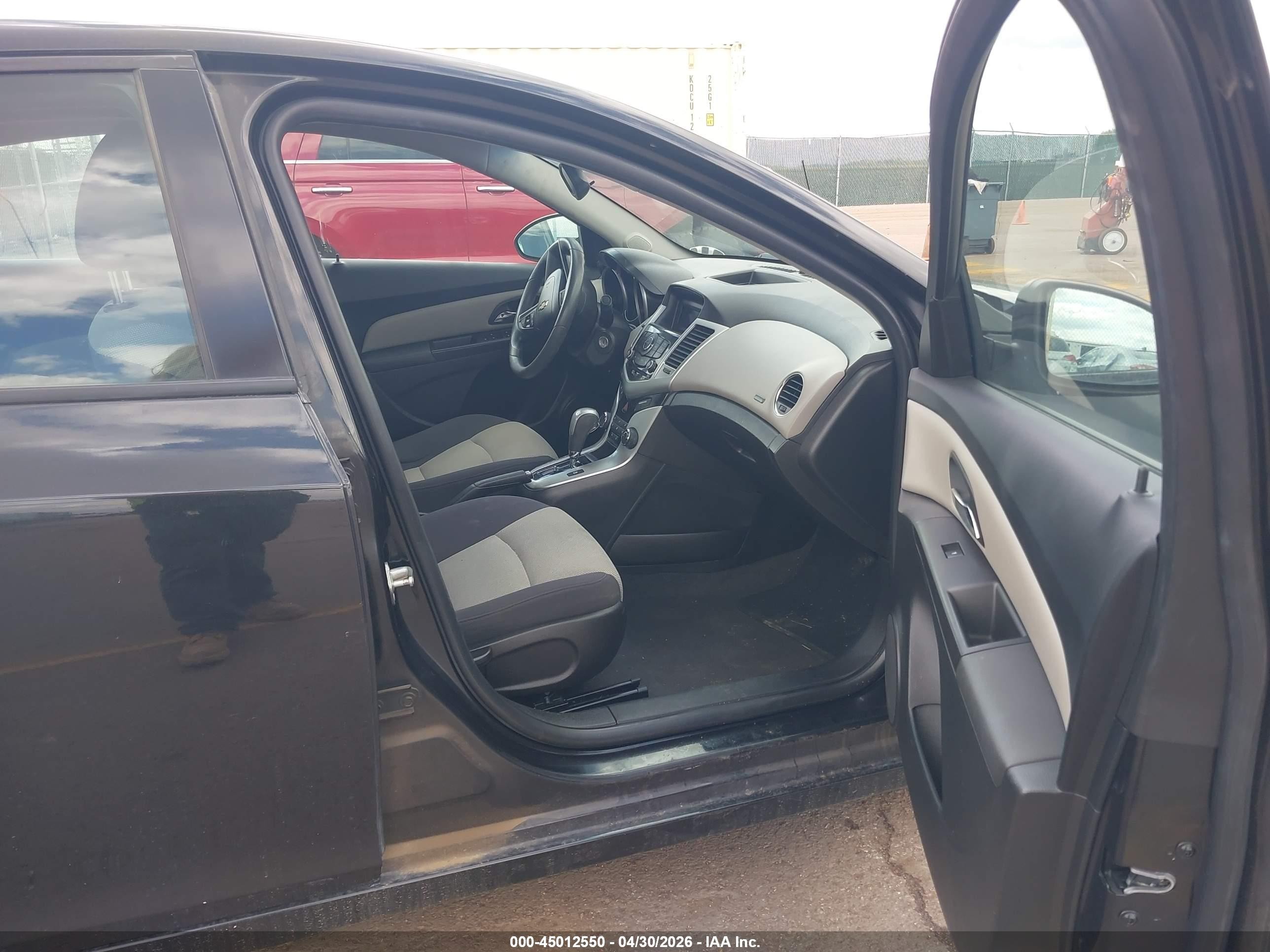 2014 Chevrolet Cruze Ls Auto Black vin: 1G1PA5SH9E7455125