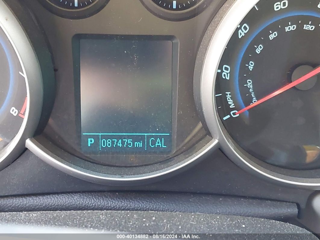 2014 Chevrolet Cruze Ls Auto Gray vin: 1G1PA5SH9E7455416