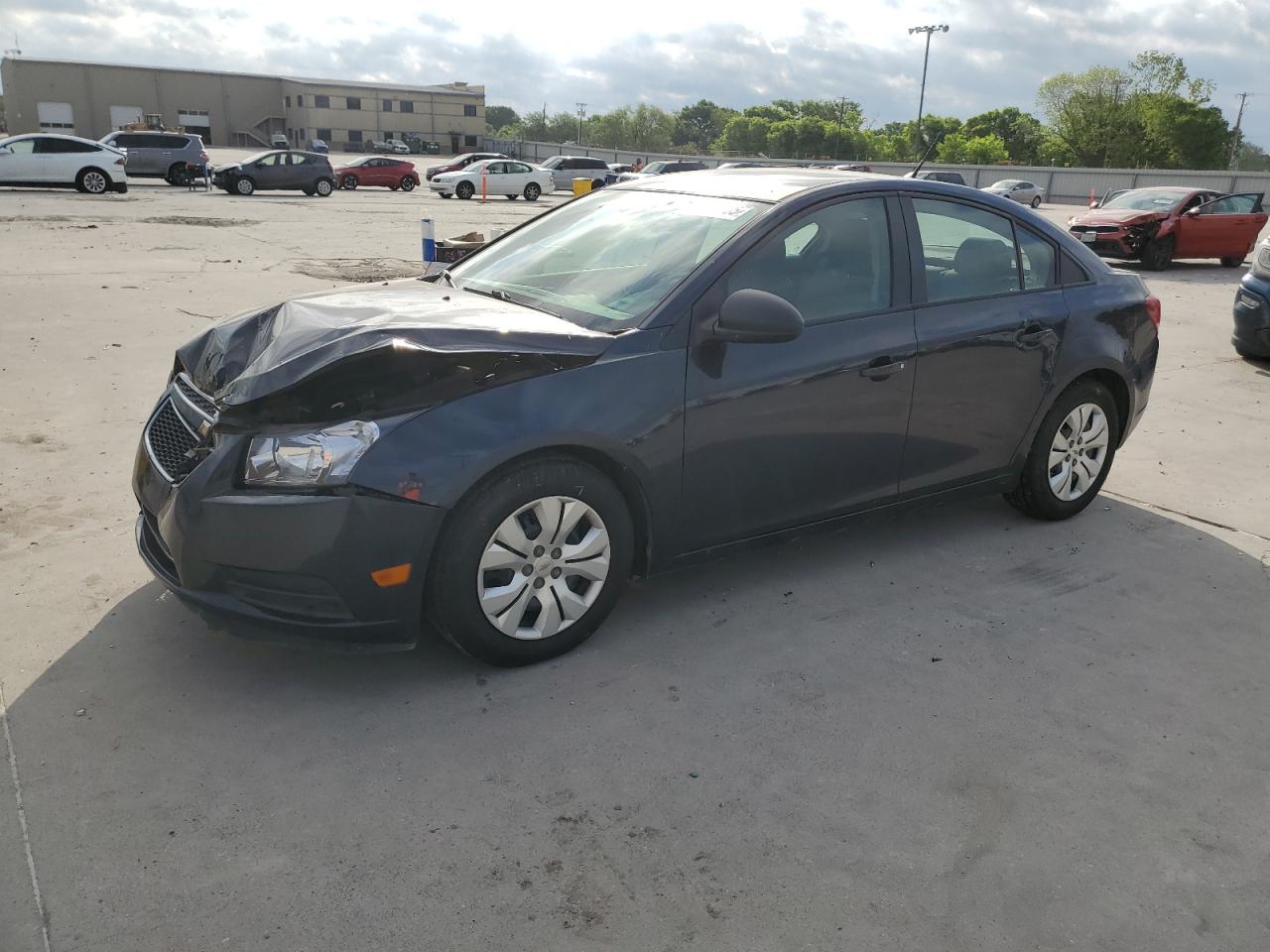2014 Chevrolet Cruze Ls Black vin: 1G1PA5SH9E7482308