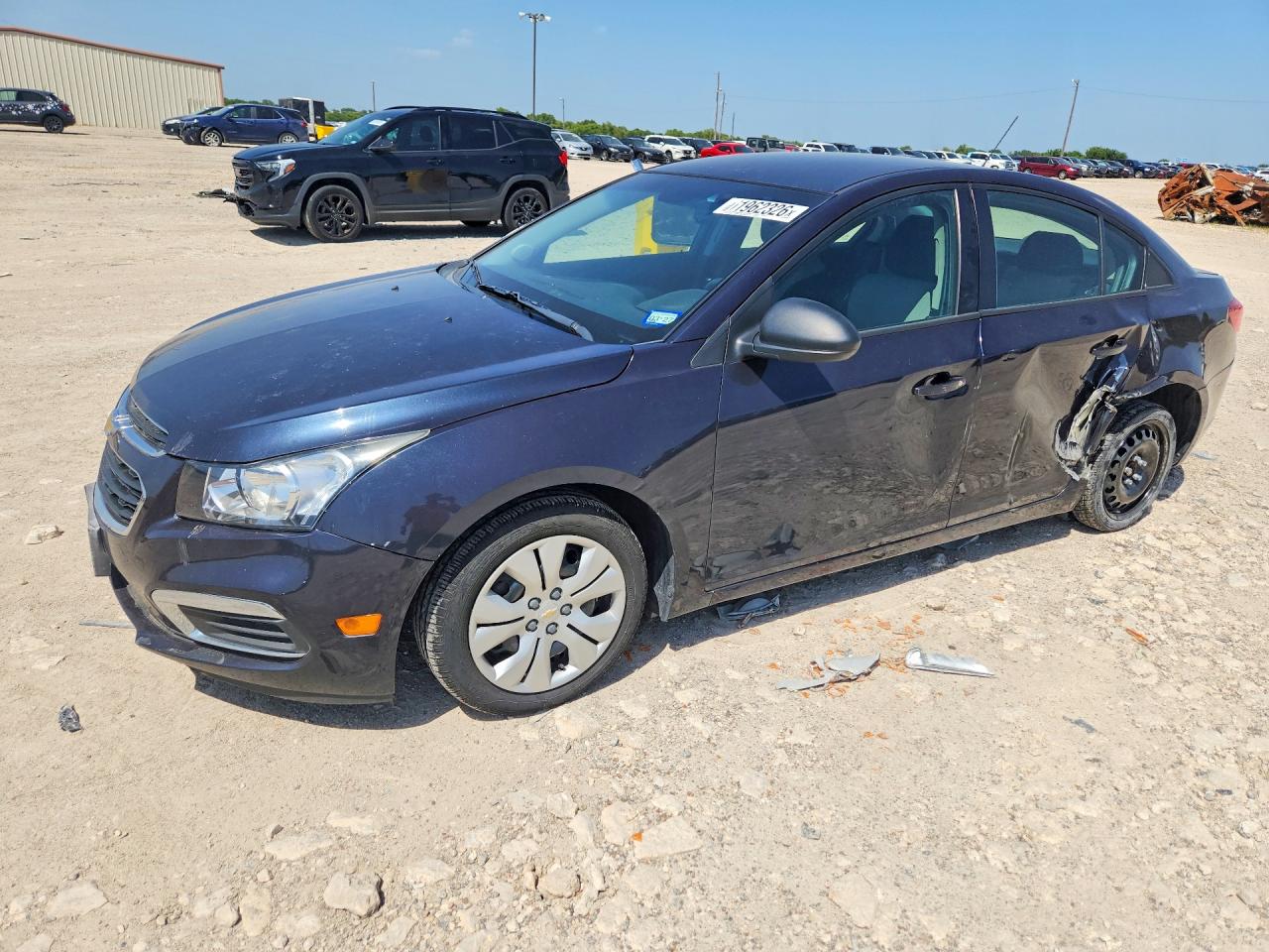 2015 Chevrolet Cruze Ls Синий vin: 1G1PA5SH9F7128807