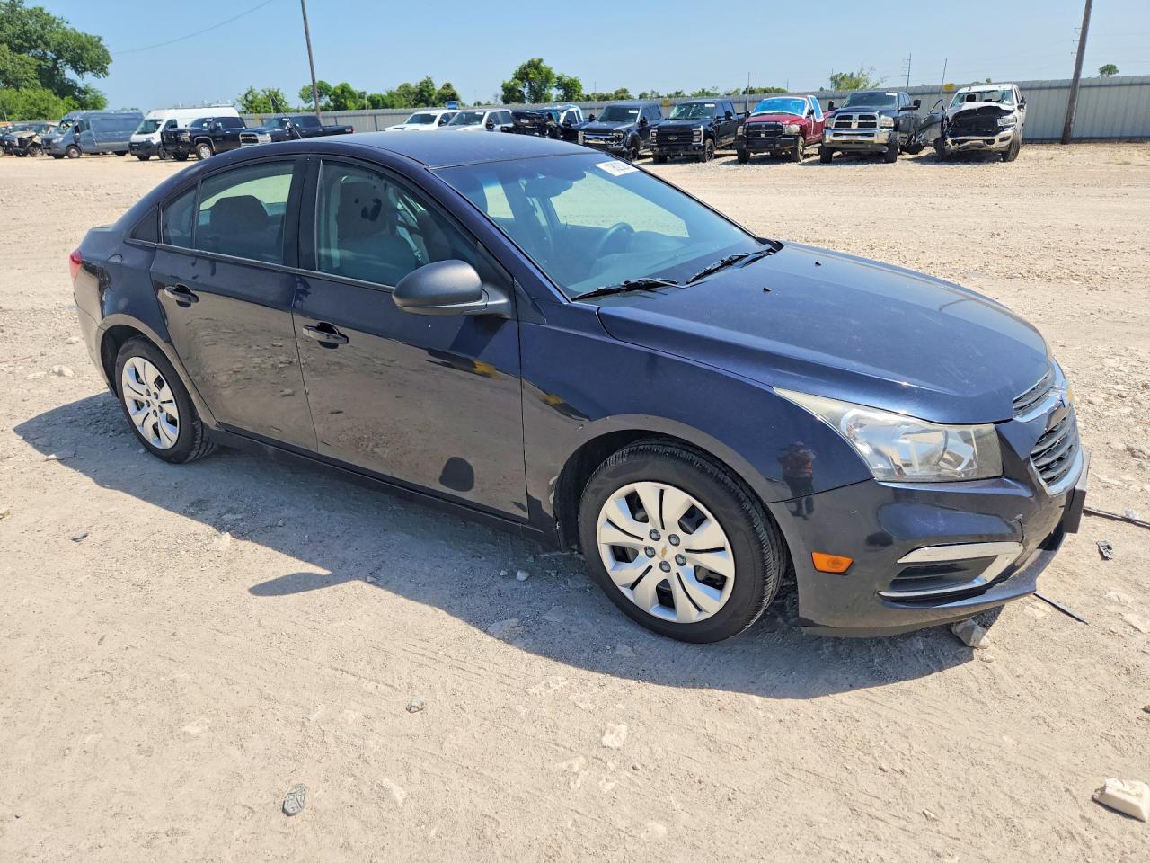 2015 Chevrolet Cruze Ls Blue vin: 1G1PA5SH9F7128807