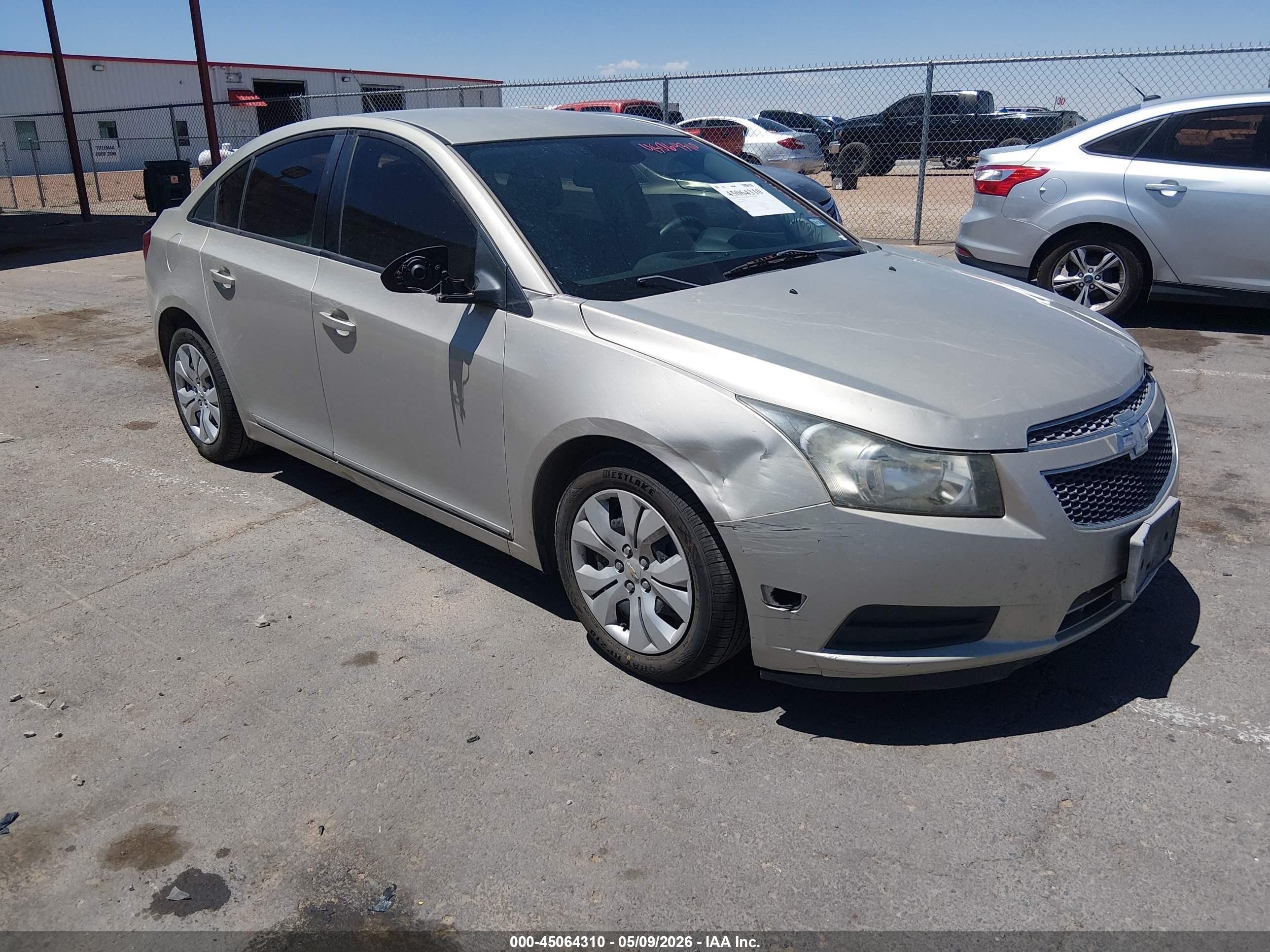 2013 Chevrolet Cruze Ls Auto Gold vin: 1G1PA5SHXD7146942