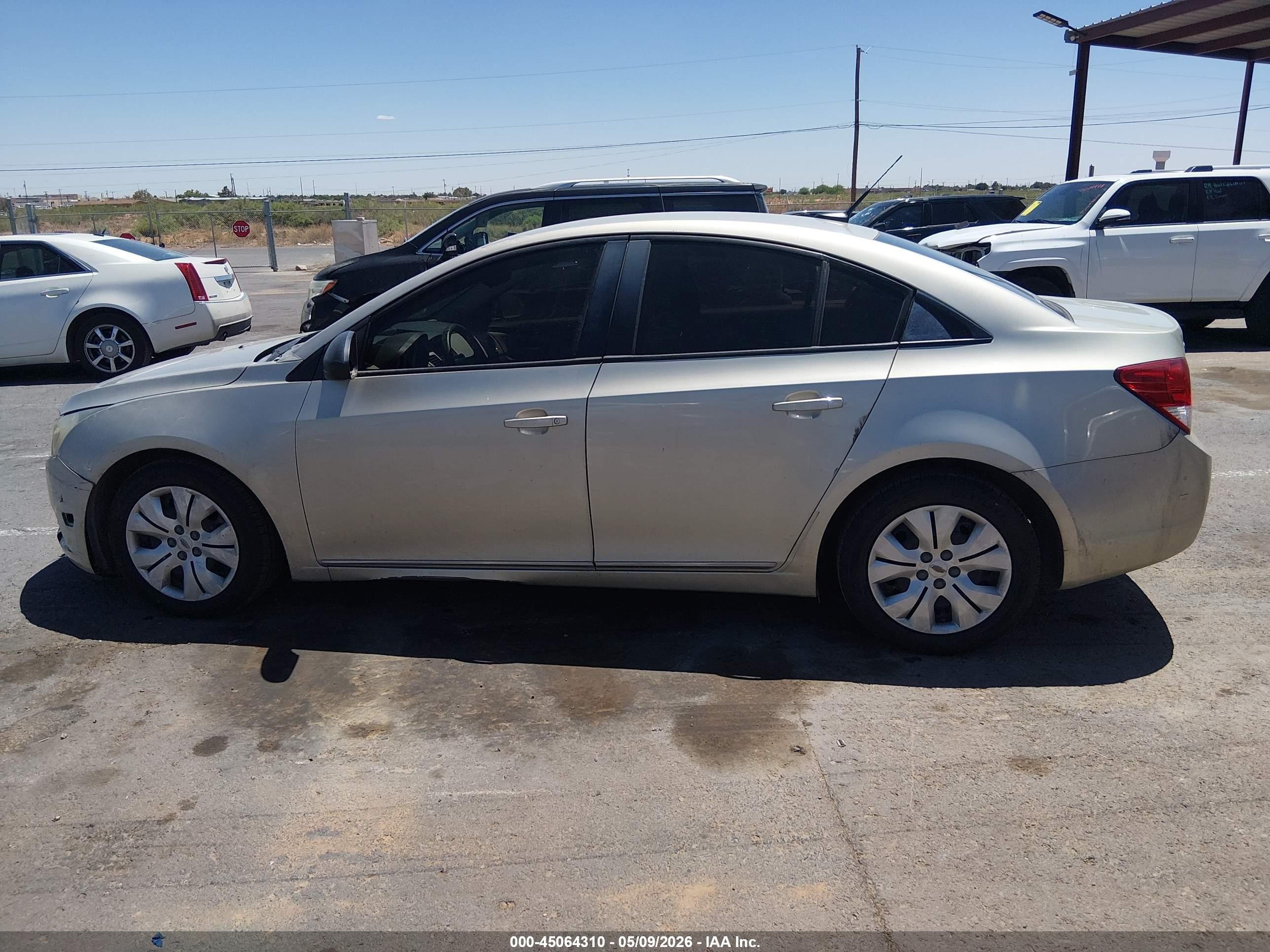 2013 Chevrolet Cruze Ls Auto Gold vin: 1G1PA5SHXD7146942