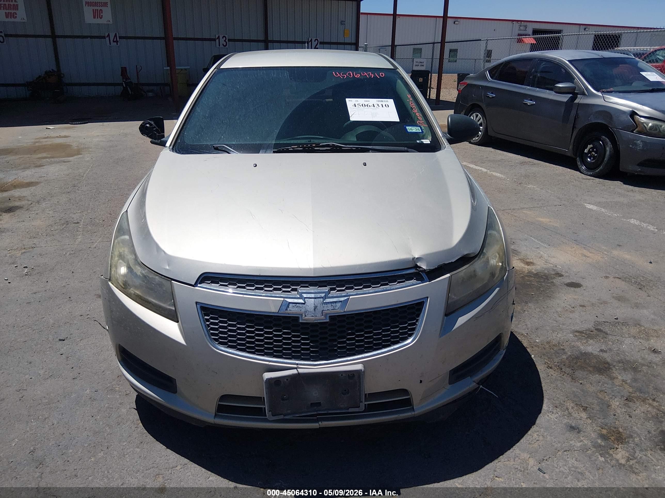 2013 Chevrolet Cruze Ls Auto Gold vin: 1G1PA5SHXD7146942