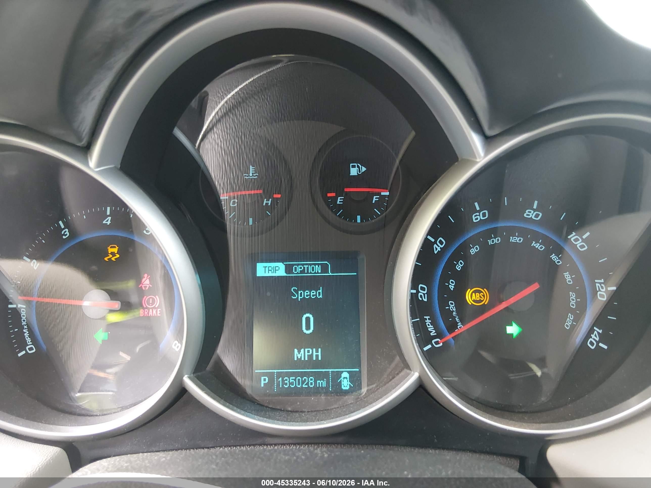 2013 Chevrolet Cruze Ls Auto Gray vin: 1G1PA5SHXD7207660