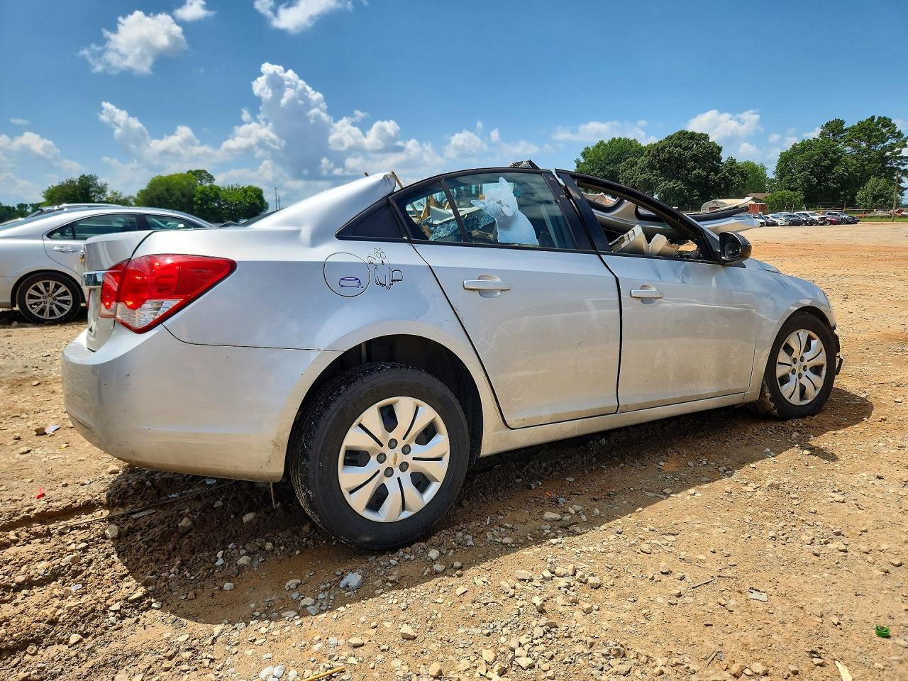 2013 Chevrolet Cruze Ls Silver vin: 1G1PA5SHXD7274145