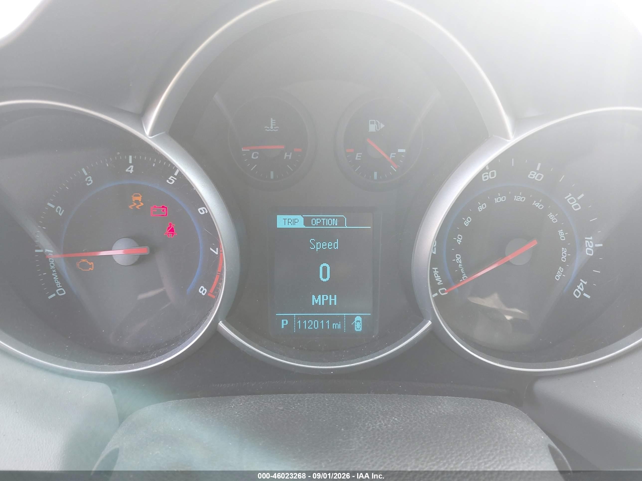 2014 Chevrolet Cruze Ls Auto Белый vin: 1G1PA5SHXE7103073