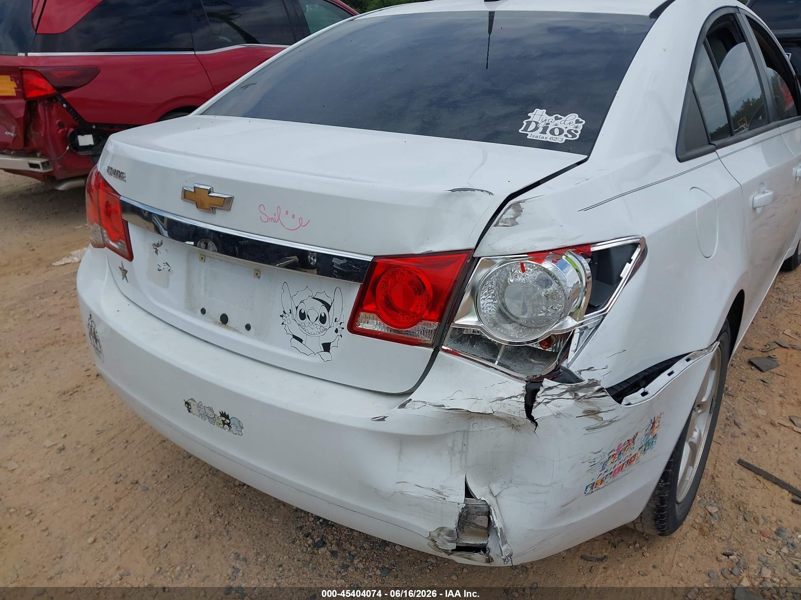 2014 Chevrolet Cruze Ls Auto White vin: 1G1PA5SHXE7226405