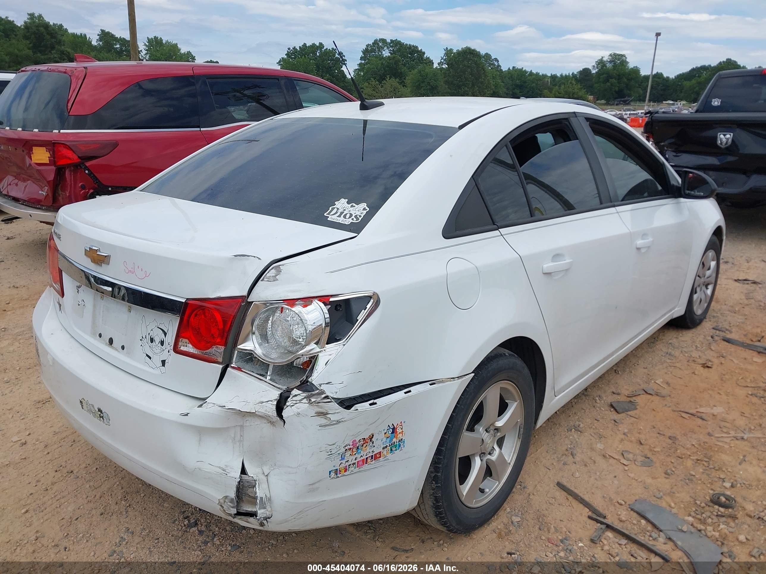 2014 Chevrolet Cruze Ls Auto White vin: 1G1PA5SHXE7226405