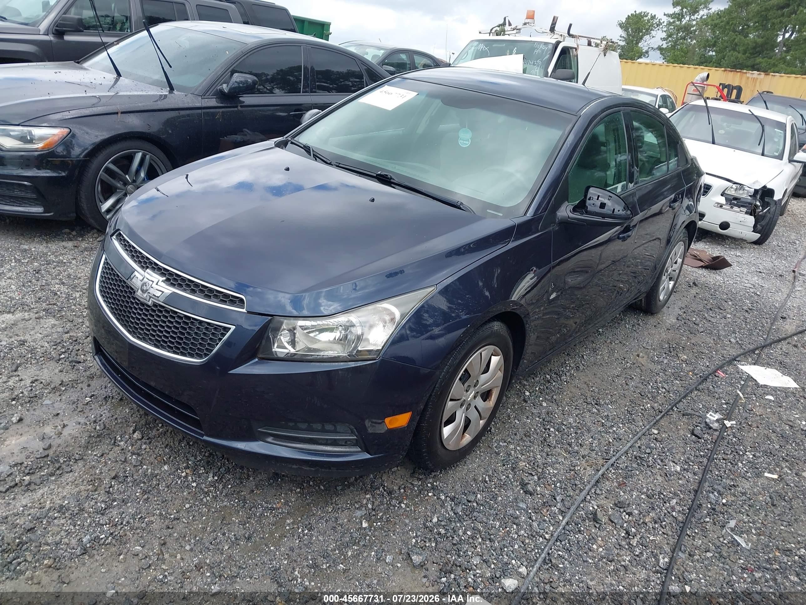 2014 Chevrolet Cruze Ls Auto Black vin: 1G1PA5SHXE7229109