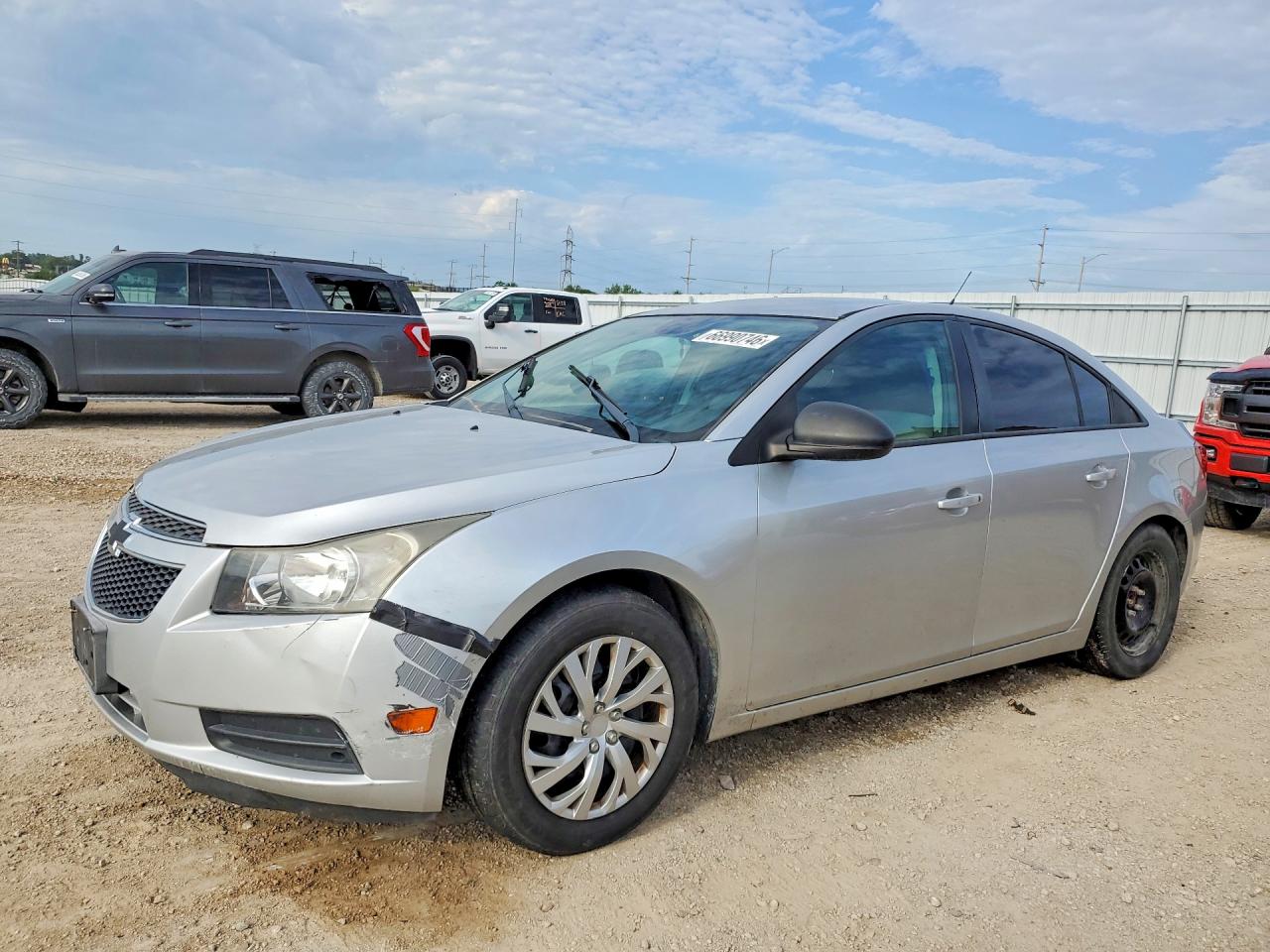 2014 Chevrolet Cruze Ls Silver vin: 1G1PA5SHXE7254544