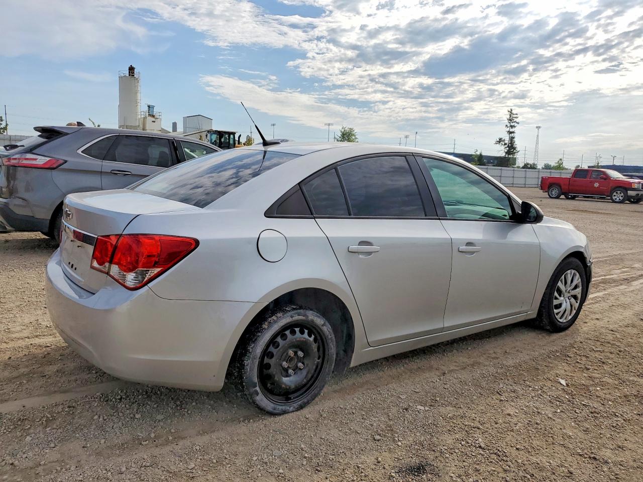 2014 Chevrolet Cruze Ls Silver vin: 1G1PA5SHXE7254544