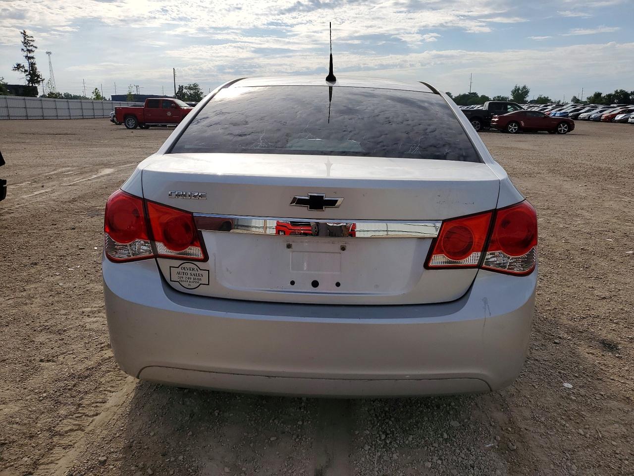 2014 Chevrolet Cruze Ls Silver vin: 1G1PA5SHXE7254544
