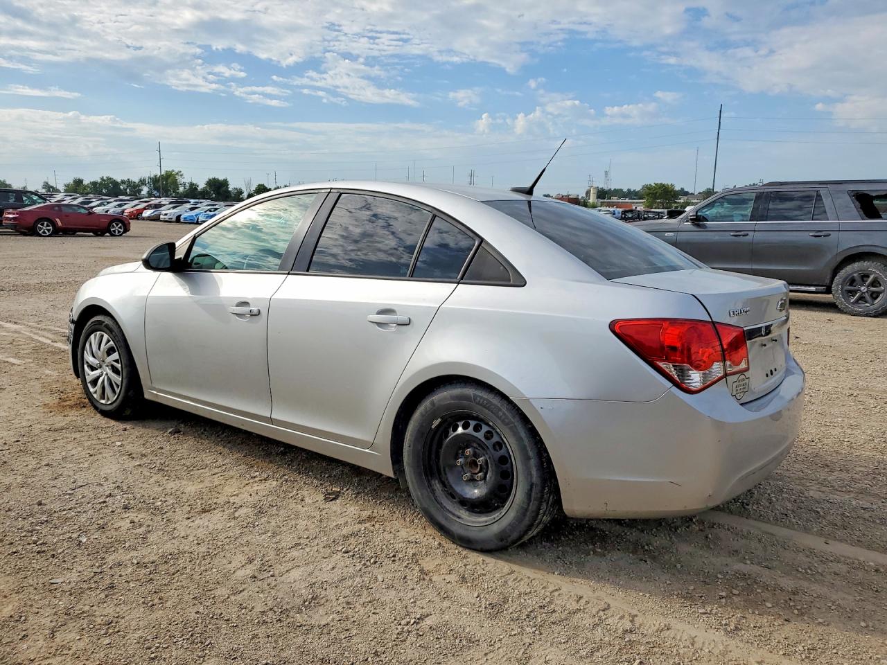 2014 Chevrolet Cruze Ls Silver vin: 1G1PA5SHXE7254544