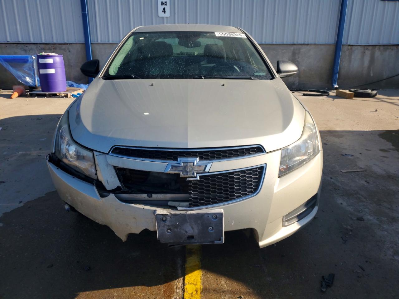 2014 Chevrolet Cruze Ls Beige vin: 1G1PA5SHXE7333339