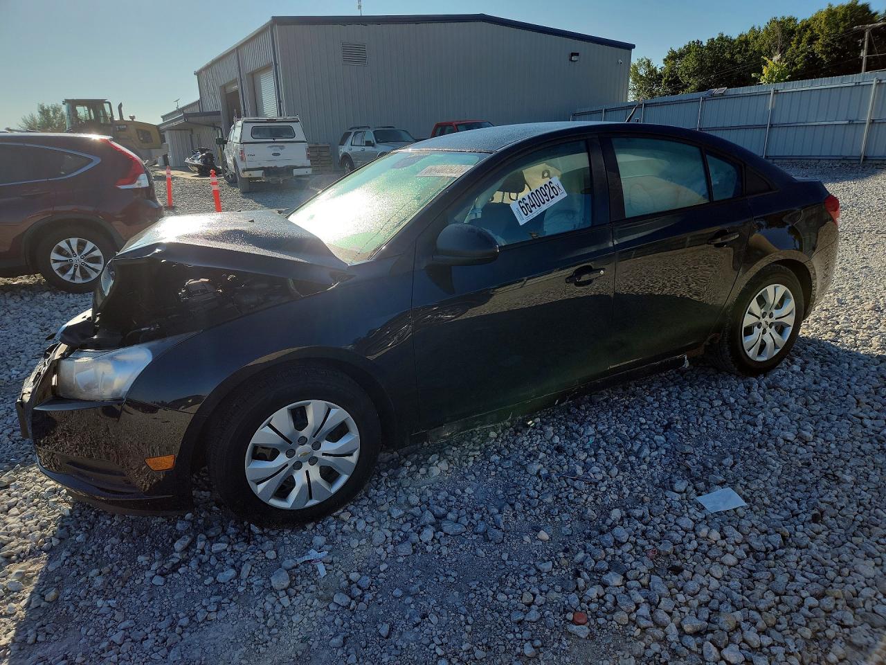 2014 Chevrolet Cruze Ls Black vin: 1G1PA5SHXE7405818